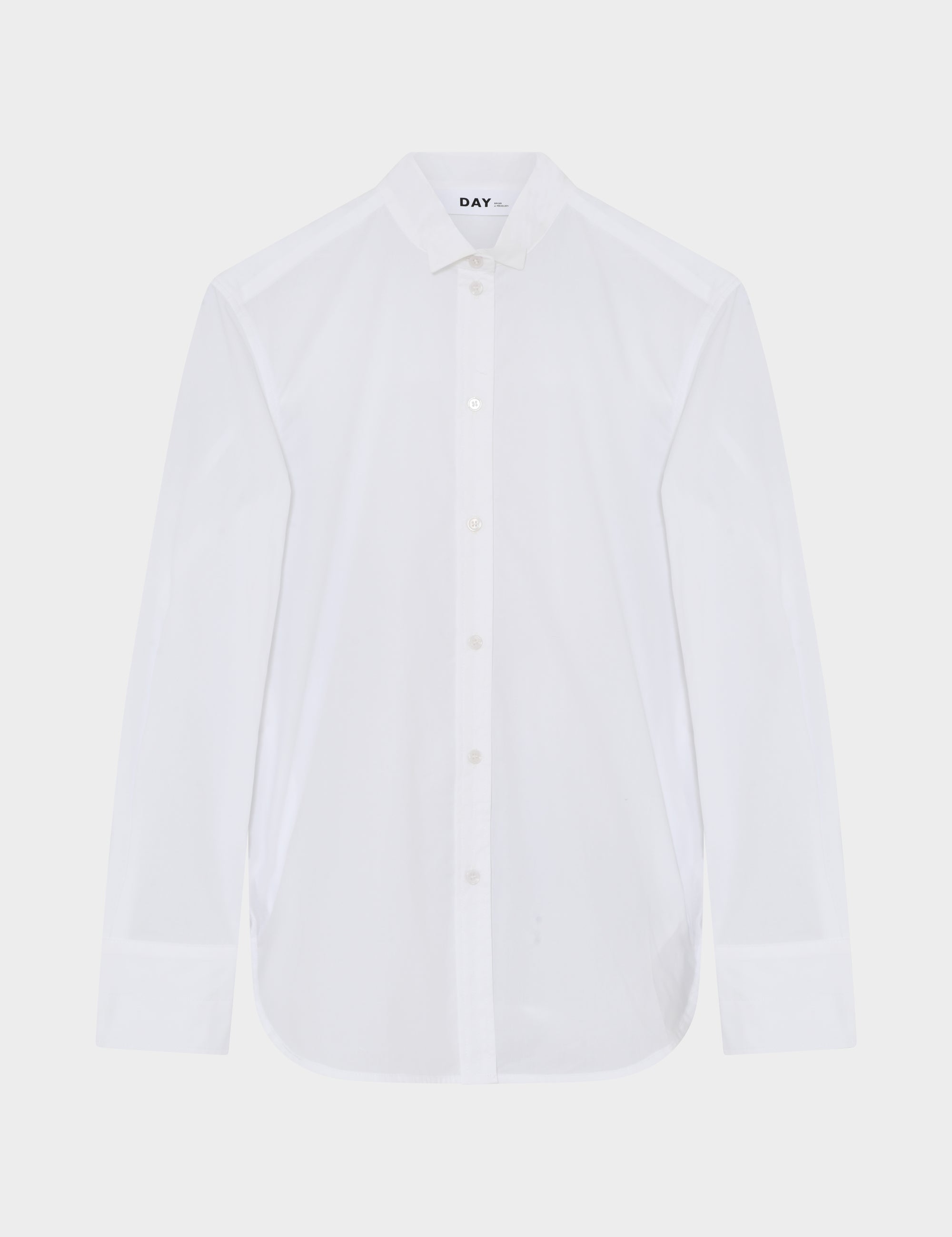 DAY Birger ét Mikkelsen Chen - Solid Cotton Shirts & Blouses 110601 BRIGHT WHITE