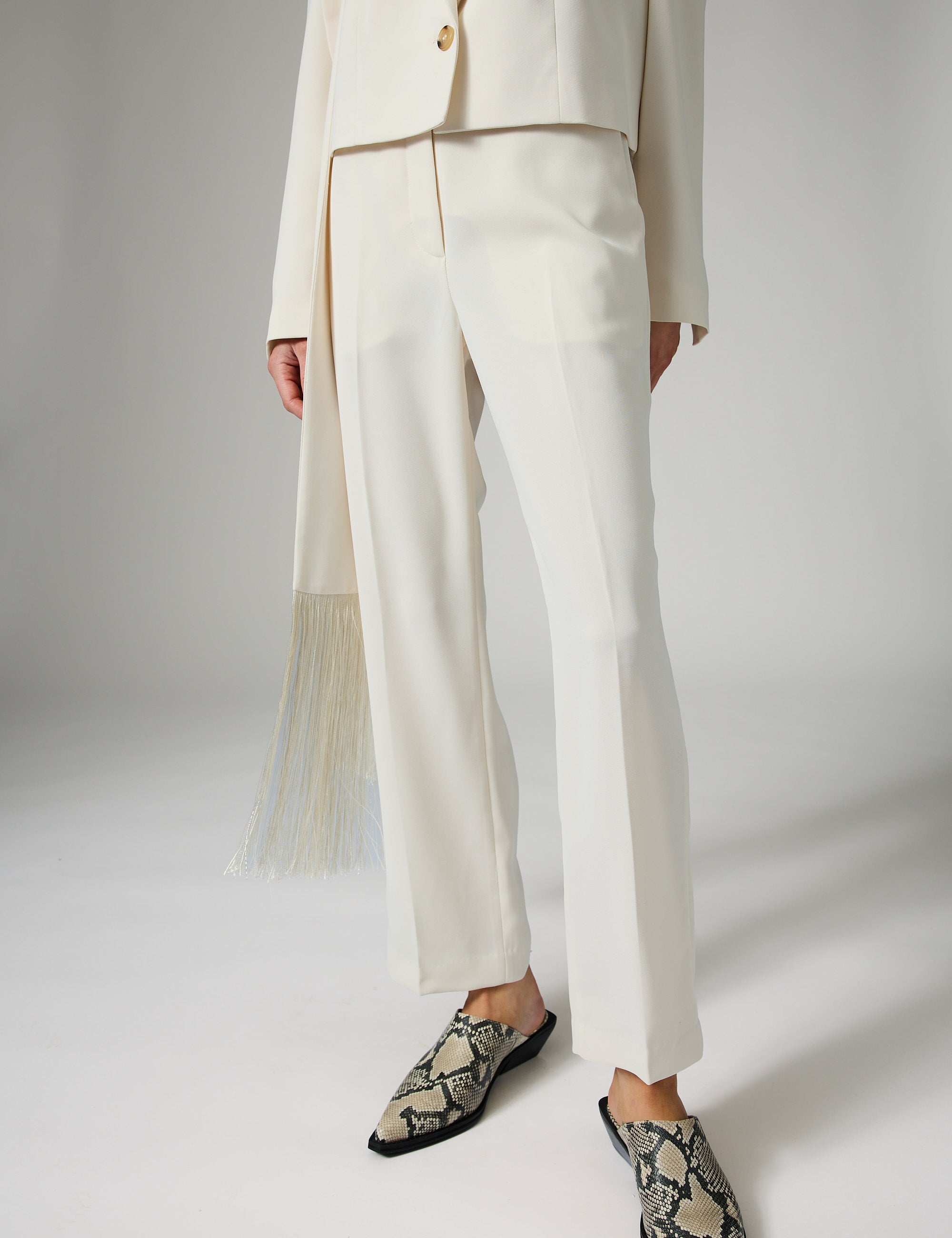 DAY Birger ét Mikkelsen Classic Lady - Classic Gabardine - Pants Pants 01002 Ivory Shade
