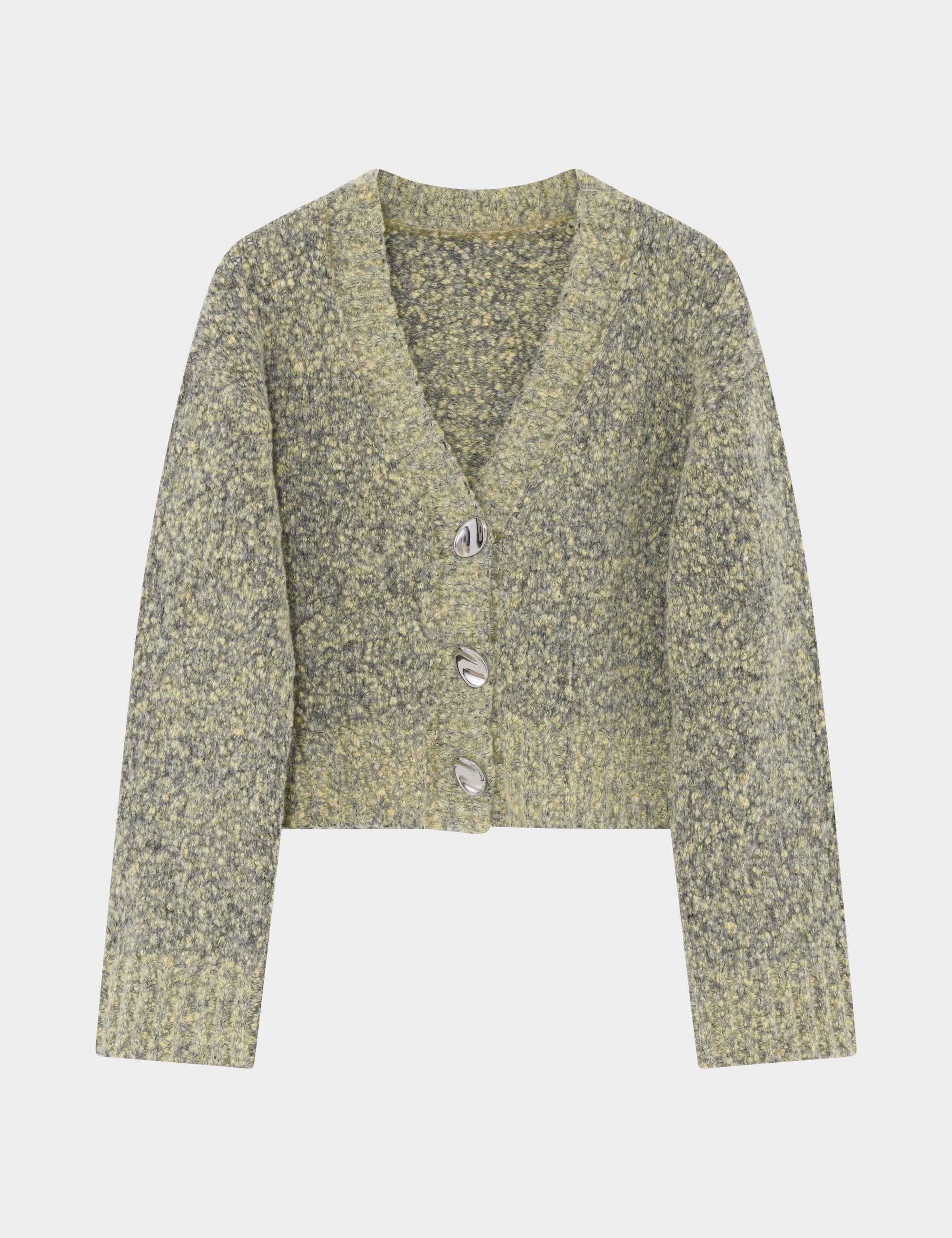 DAY Birger ét Mikkelsen Conor - Winter melange Cardigan 500158 CAPERS MELANGE