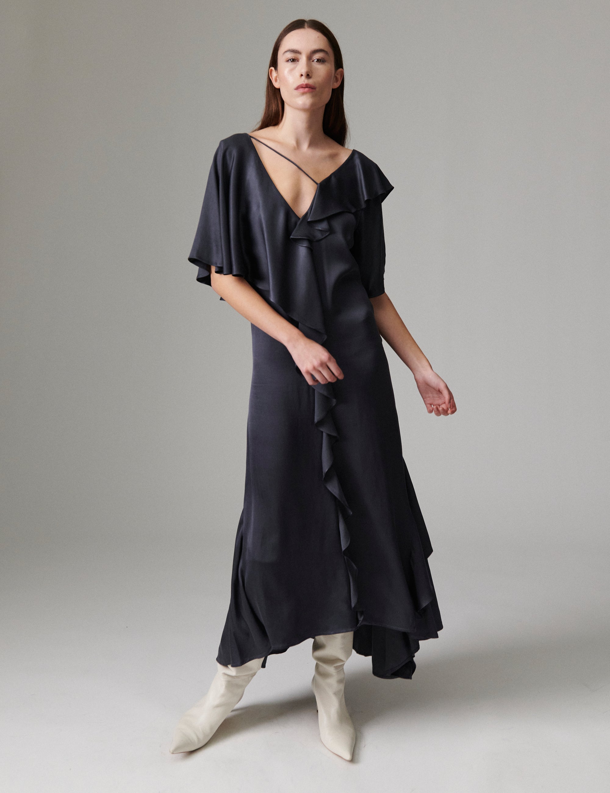 DAY Birger ét Mikkelsen Cortex - Silky Touch - Dress Dress 194104 EBONY