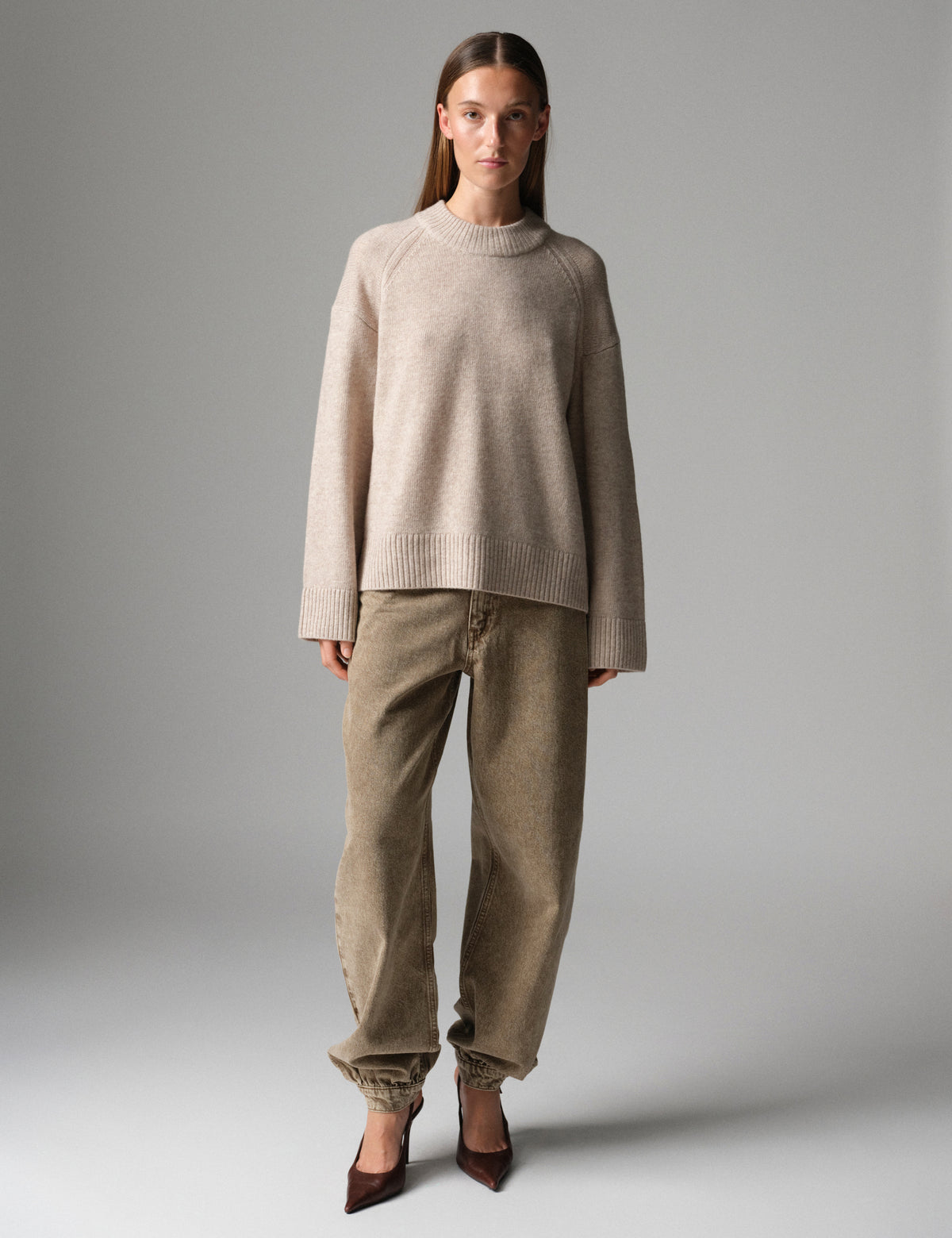 DAY Birger ét Mikkelsen DAYGlen - Soft Lamb - Pullover Pullover 171105 Roasted Cashew