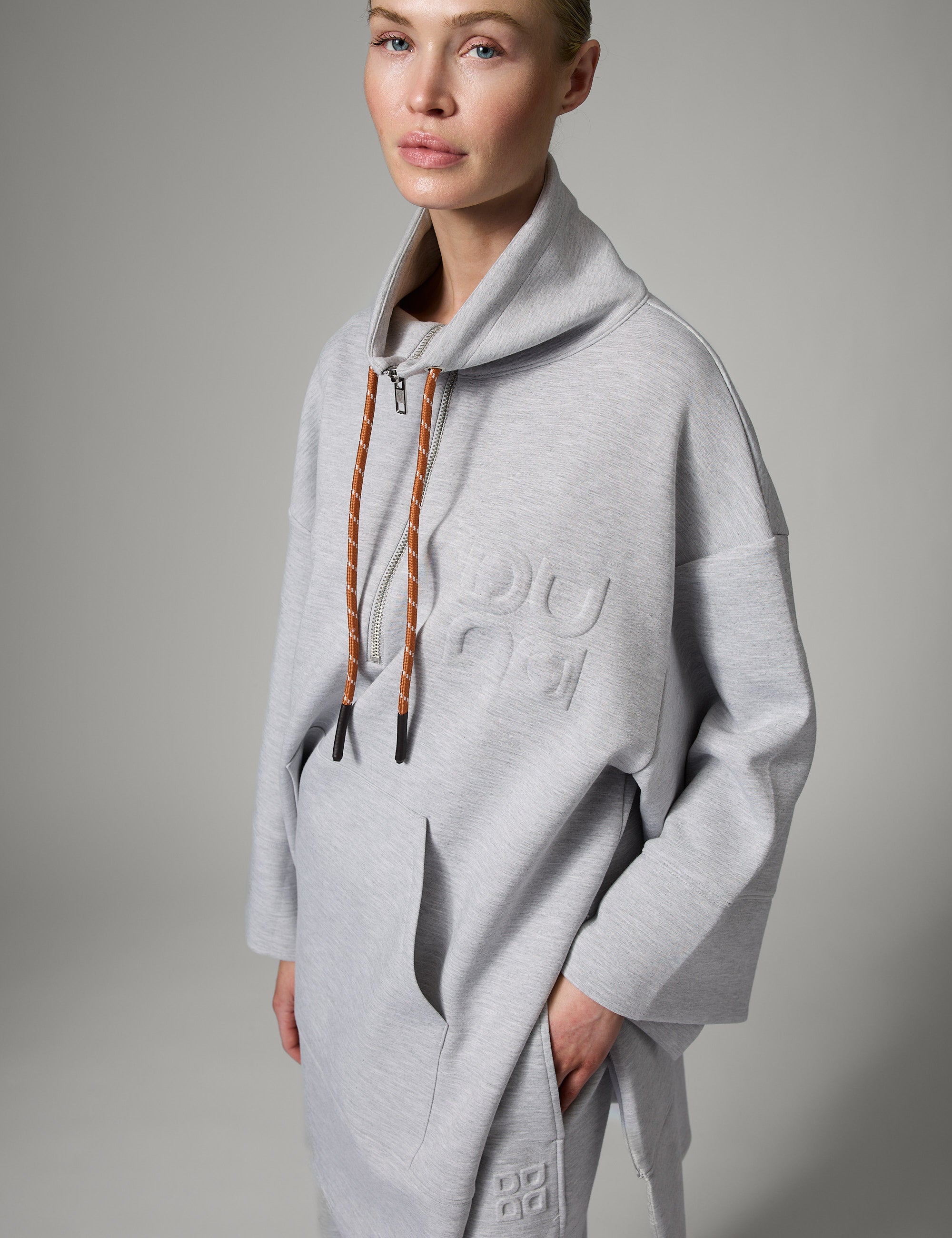 DAY Birger ét Mikkelsen DAYPerry - Scuba Cardigan 500056 Grey Melange