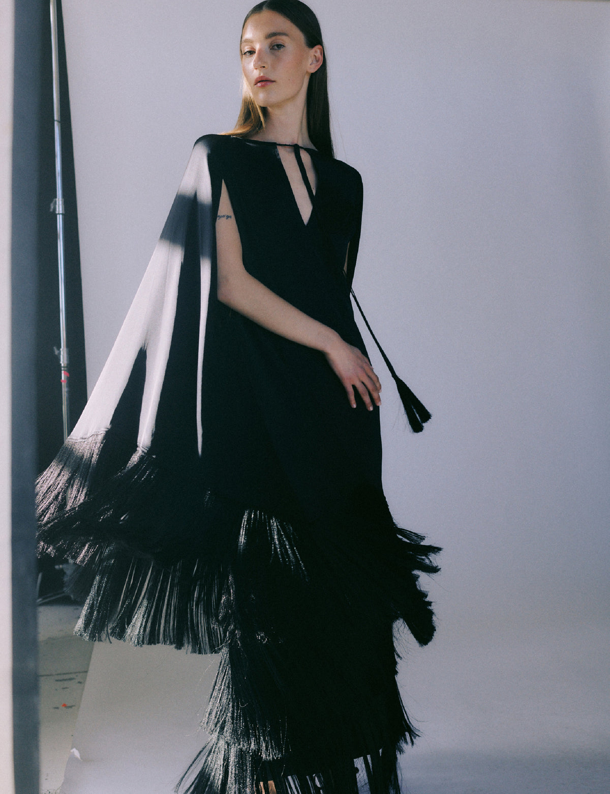 DAY Birger ét Mikkelsen DAYSaxon - Fluid Viscose - Cape Cape 190303 Black