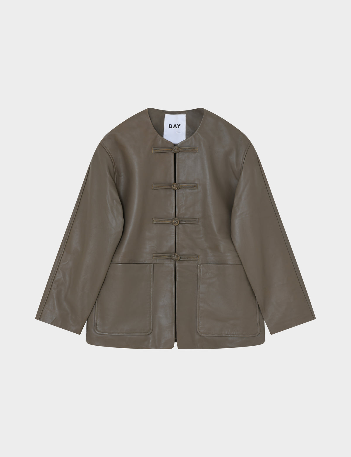 DAY Birger ét Mikkelsen DAYSiaa - Soft Lamb Leather - Jacket Jacket 181112 Walnut