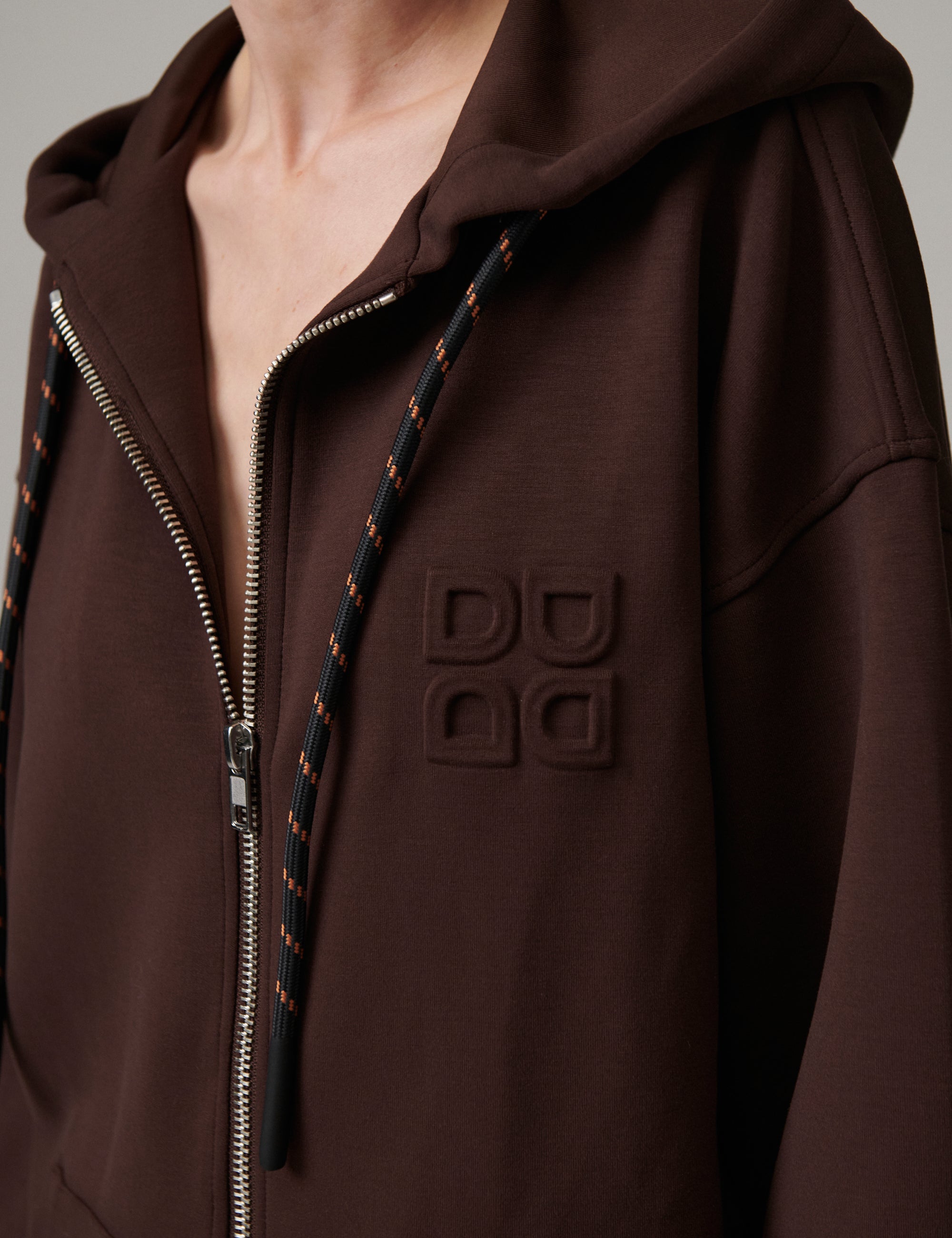 DAY Birger ét Mikkelsen DAYVincy - Scuba - Hoddie Hoodie 190915 Coffee Bean