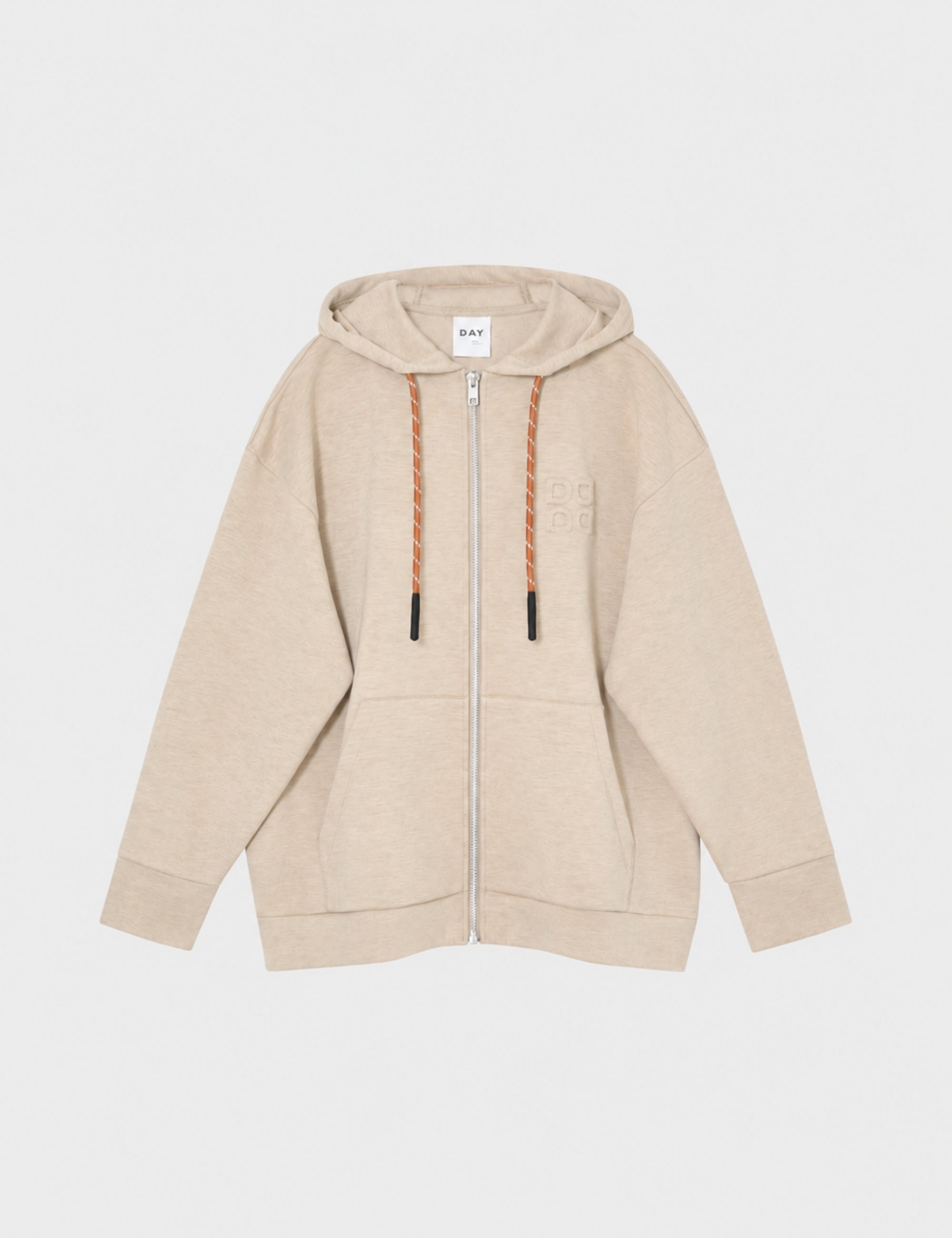 DAY Birger ét Mikkelsen DAYVincy - Scuba - Hoddie Hoodie 500001 Beige Melange