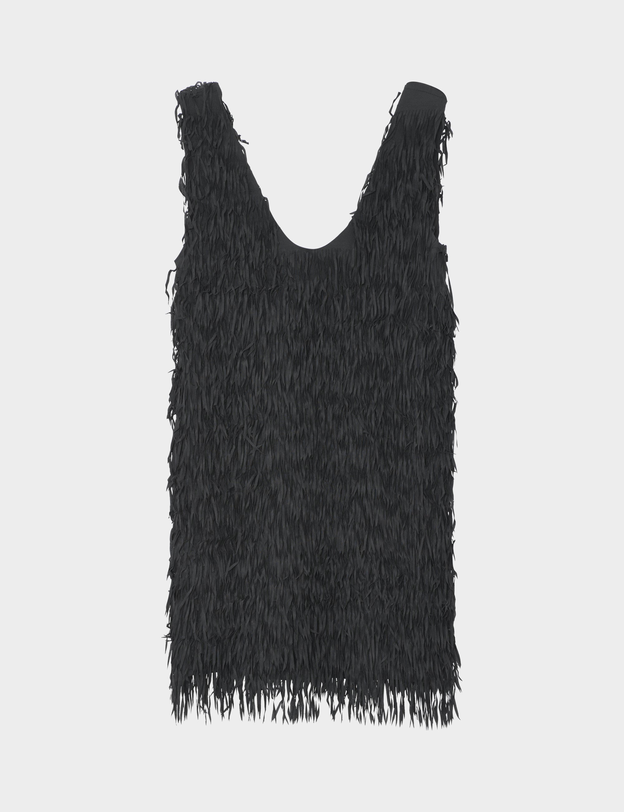 DAY Birger ét Mikkelsen Durant- Delicate Fringes Dress 190303 BLACK