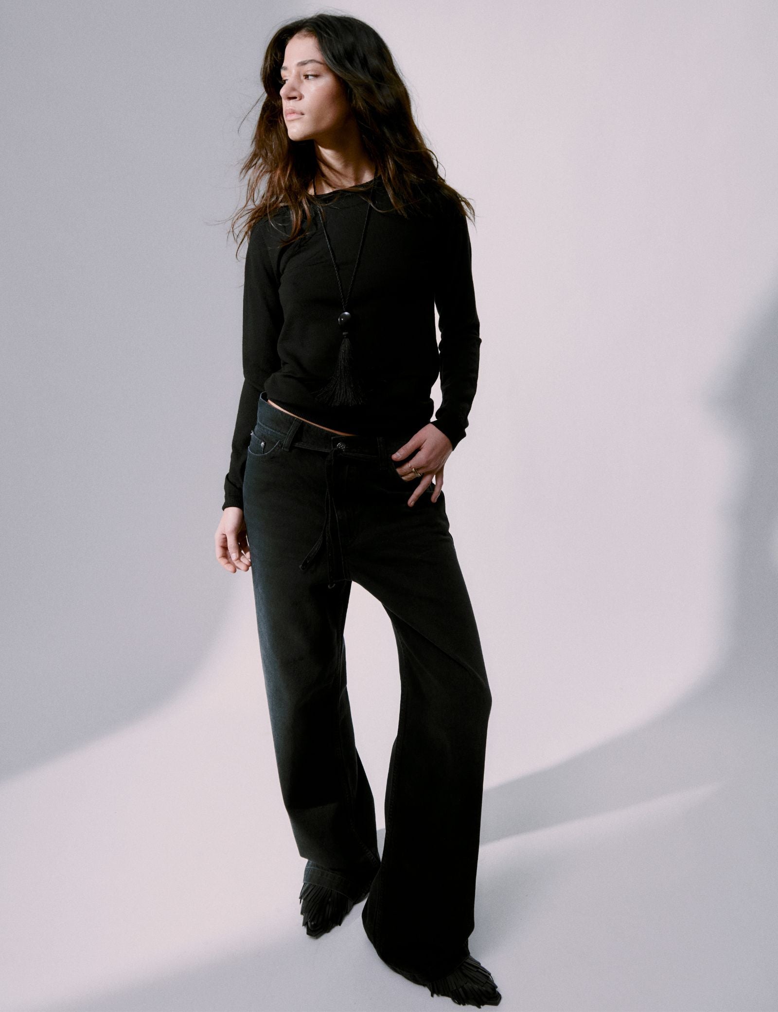 DAY Birger ét Mikkelsen Elijah - Black Denim Pants 190303 Black