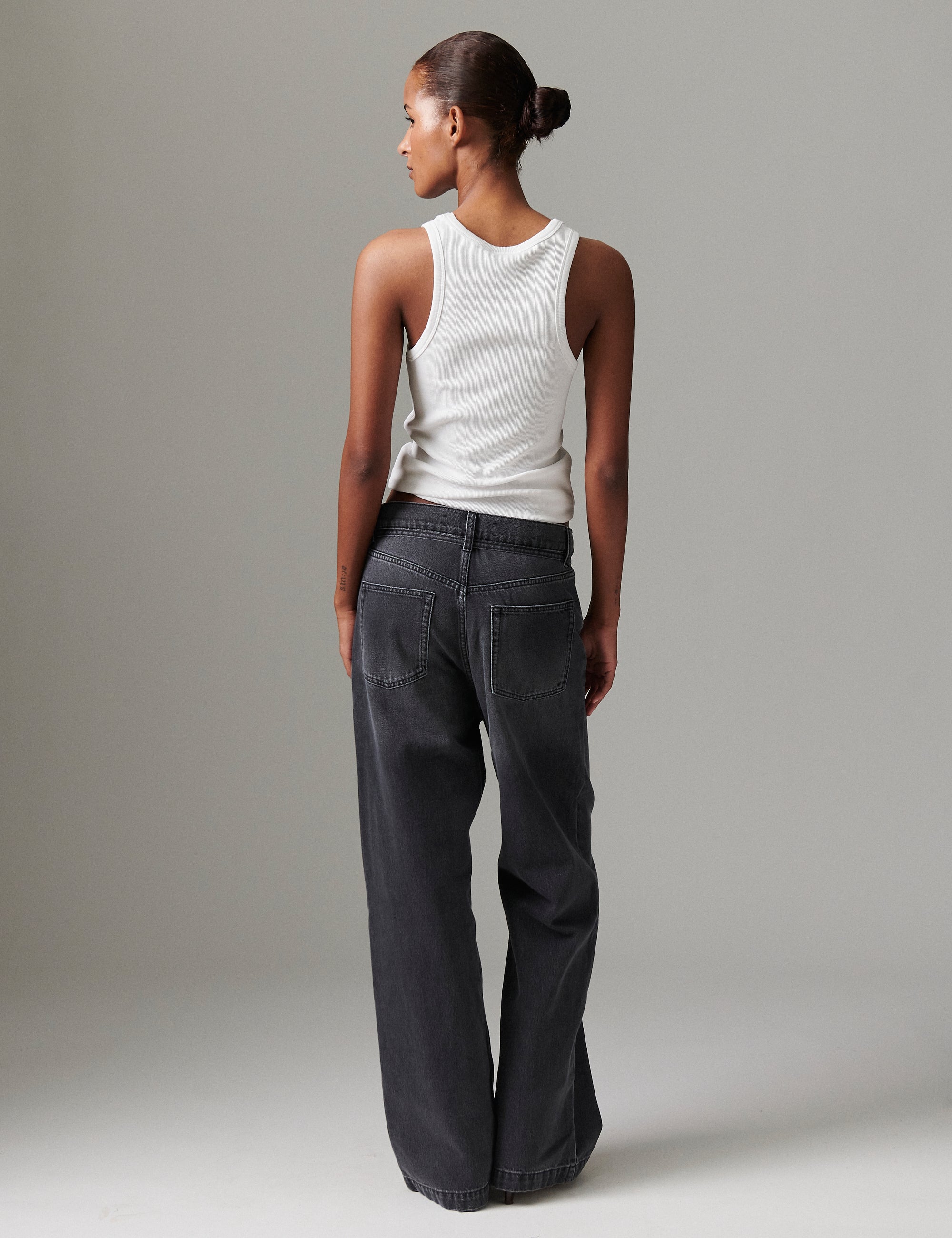 DAY Birger ét Mikkelsen Elijah - Rigid Denim Jeans 190303 BLACK