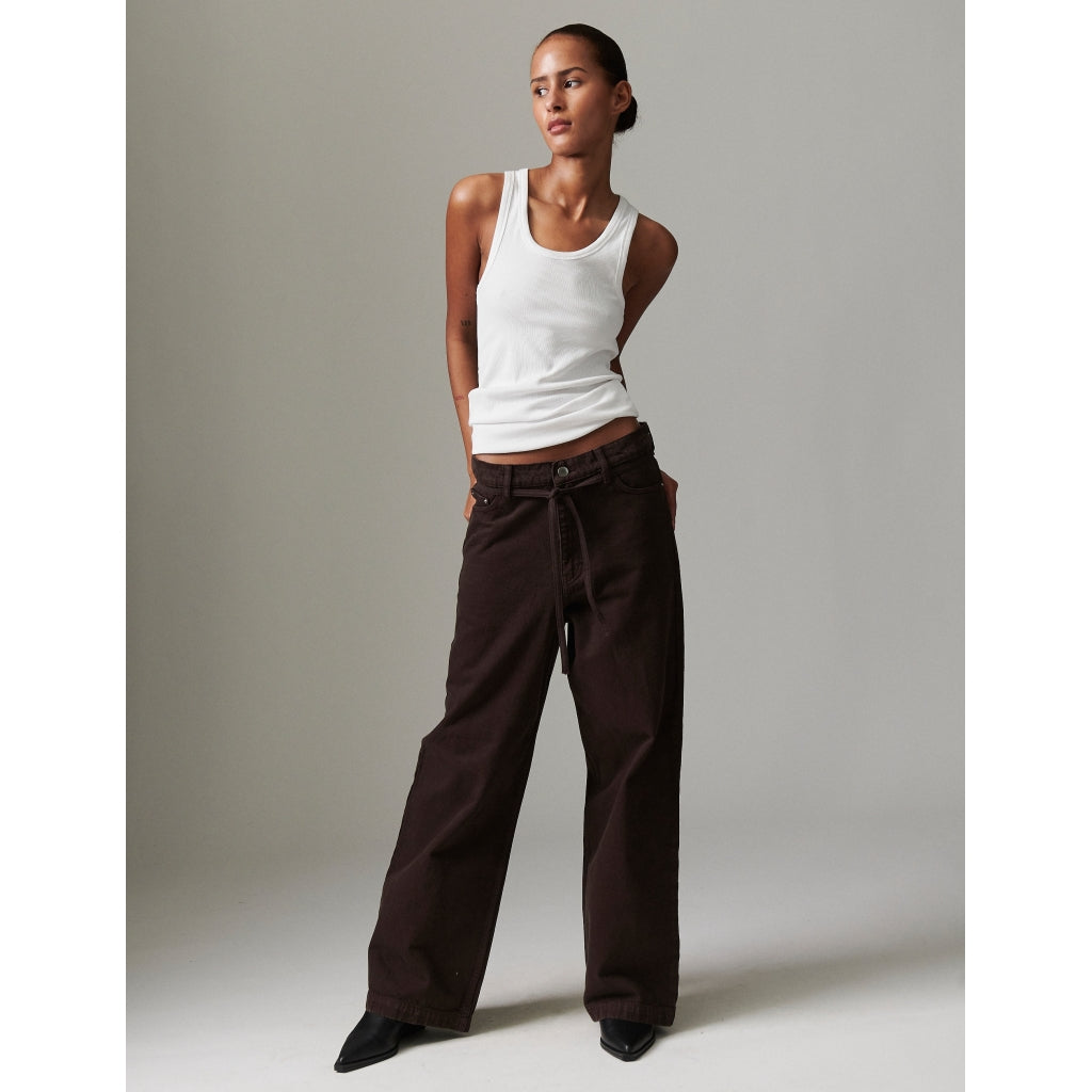 DAY Birger ét Mikkelsen Elijah - Soft Canvas Twill Pants 191016 JAVA