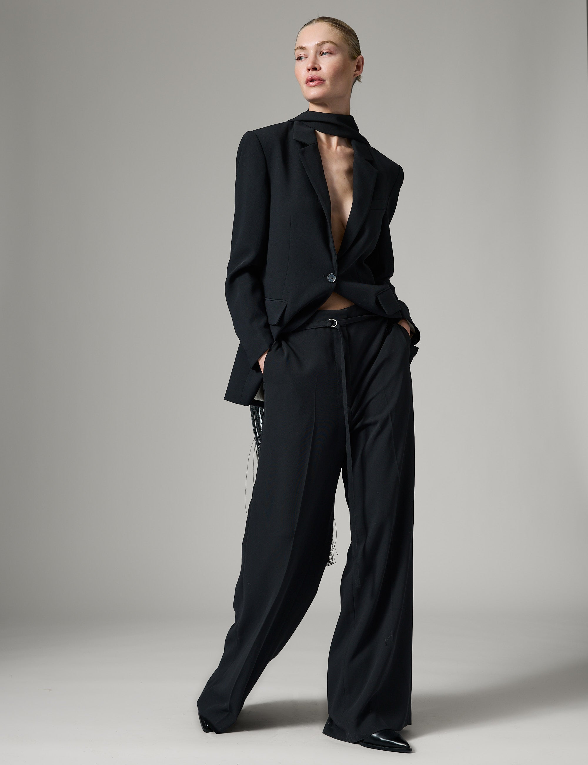 DAY Birger ét Mikkelsen Elina - Classic Gab Pants 190303 Black
