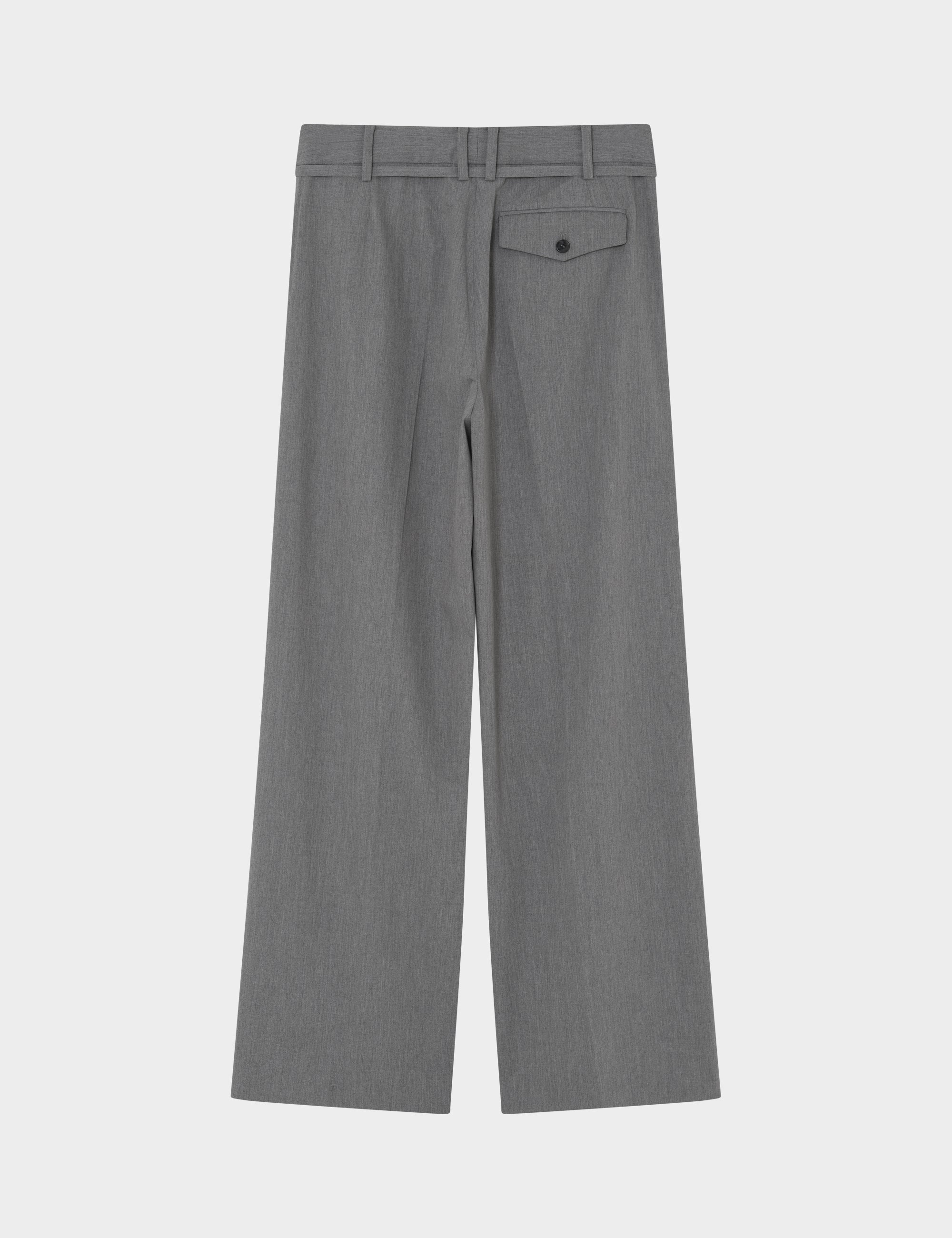 DAY Birger ét Mikkelsen Elina - Classic Gab Pants 500006 Medium Grey Melange