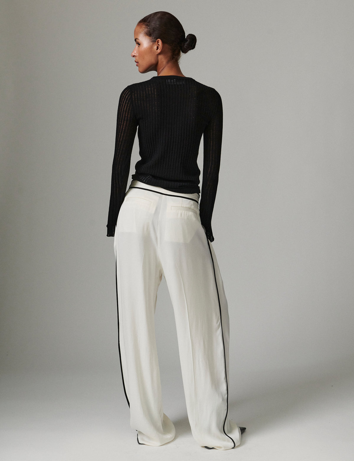 DAY Birger ét Mikkelsen Enza - Matte Crepe - Pants Pants 110605 Jet Stream