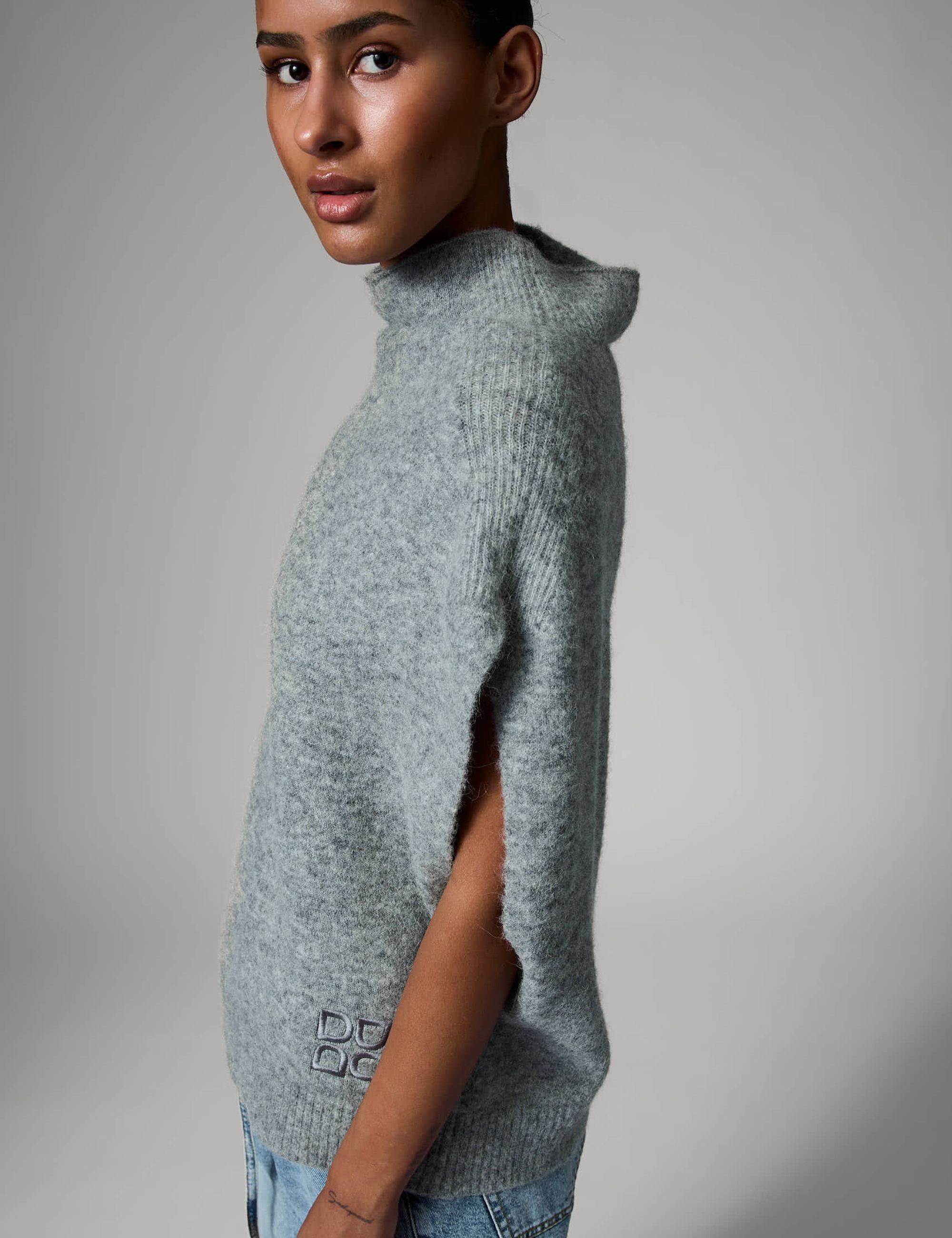 DAY Birger ét Mikkelsen Frodie - Cozy Days Vest 500056 Grey Melange