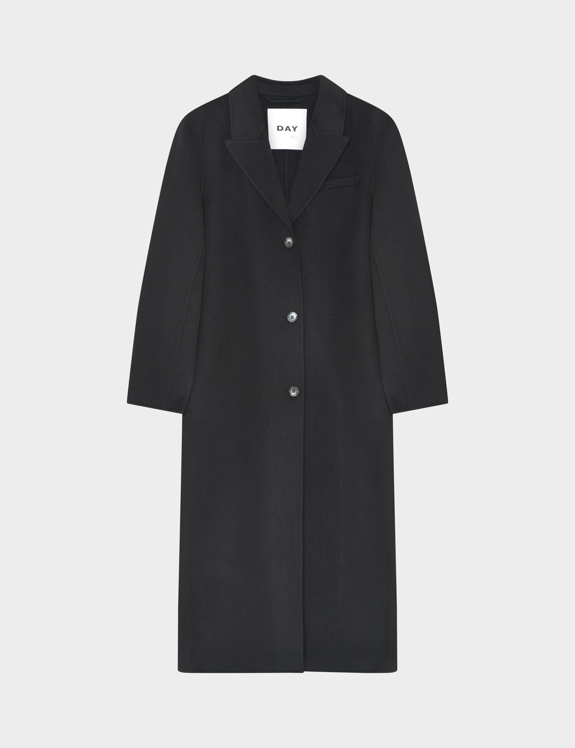 DAY Birger ét Mikkelsen Gloria - Double Faced Wool Coat 190303 Black