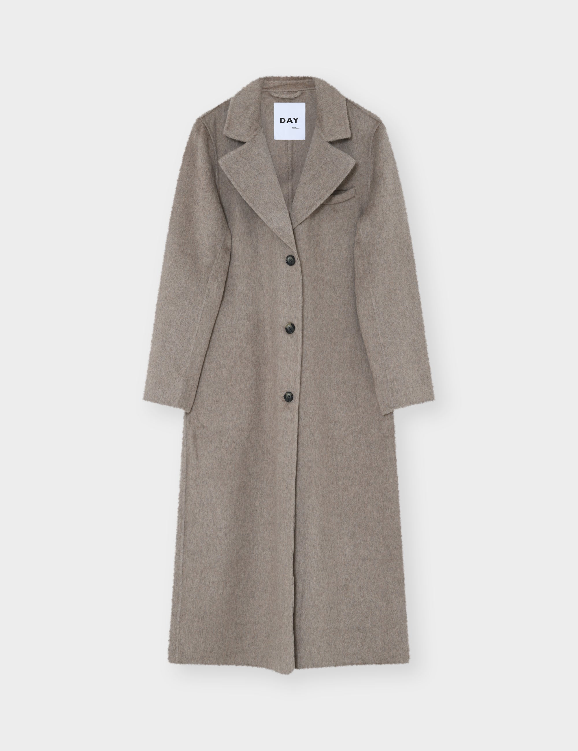 DAY Birger ét Mikkelsen Gloria - Double Faced Wool Coats 500001 BEIGE MELANGE