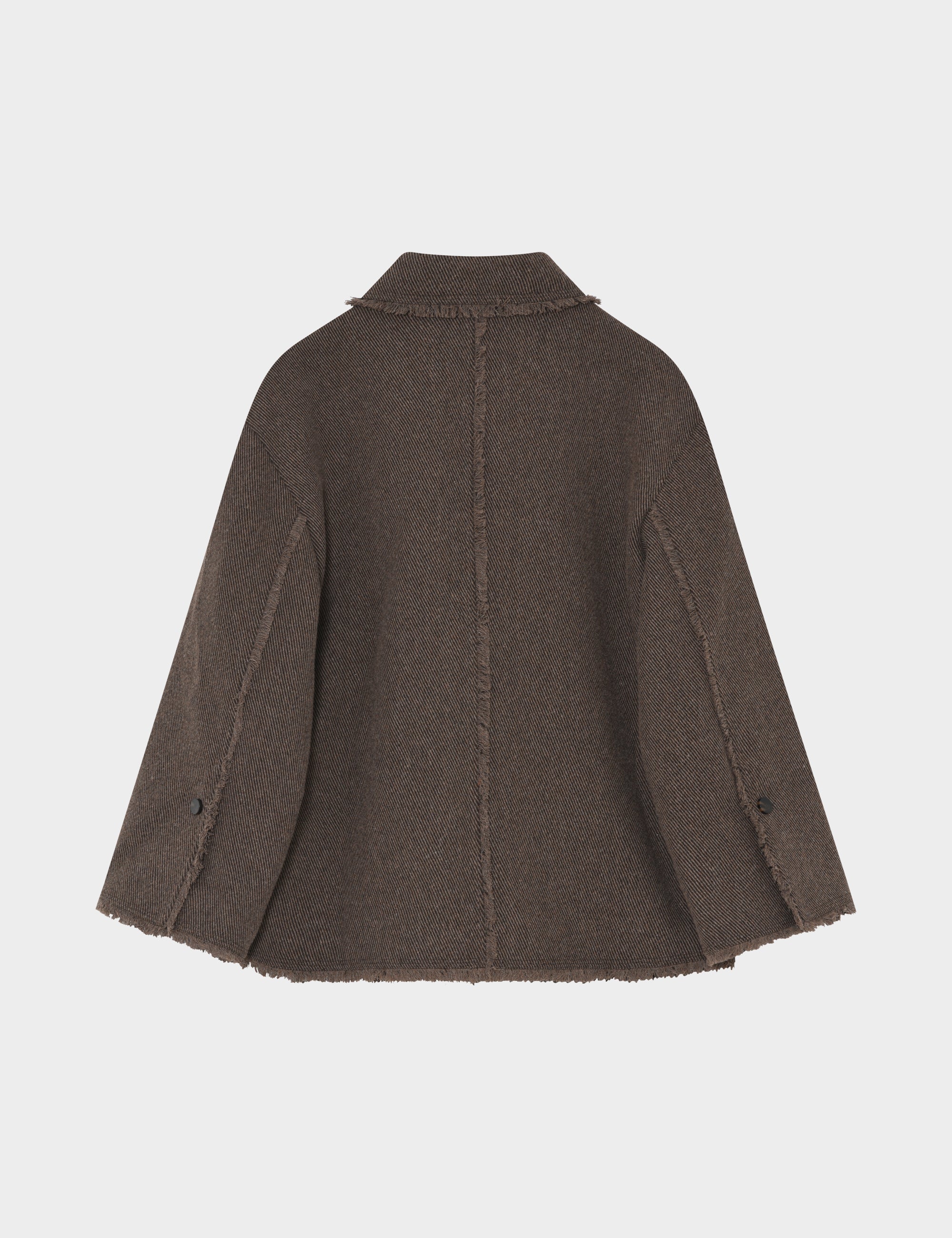 DAY Birger ét Mikkelsen Harry - Heavy Wool Twill Coats & Jackets 190809. CHOCOLATE CHIP