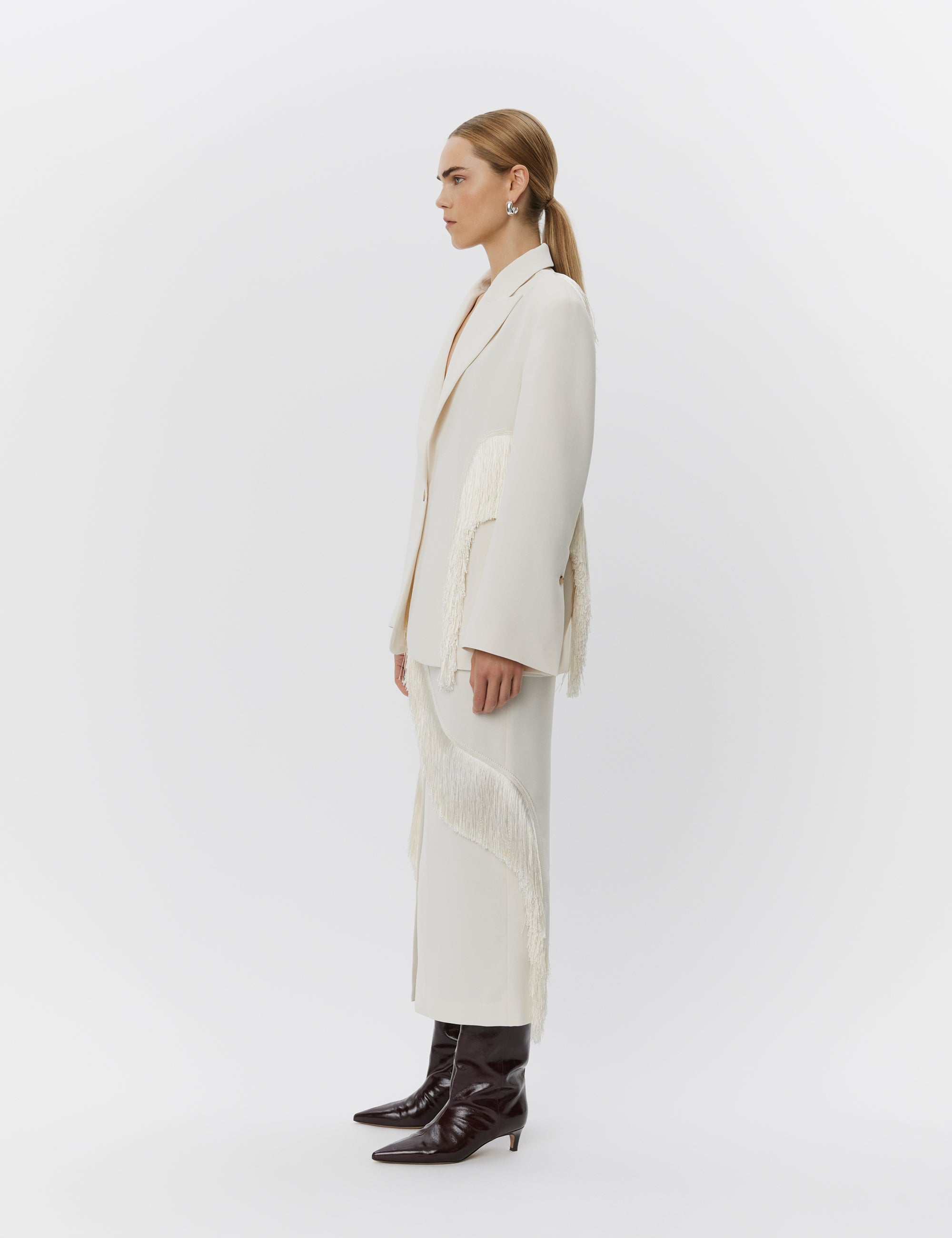 DAY Birger ét Mikkelsen Havey - Classic Gabardine Blazer 01002 Ivory Shade