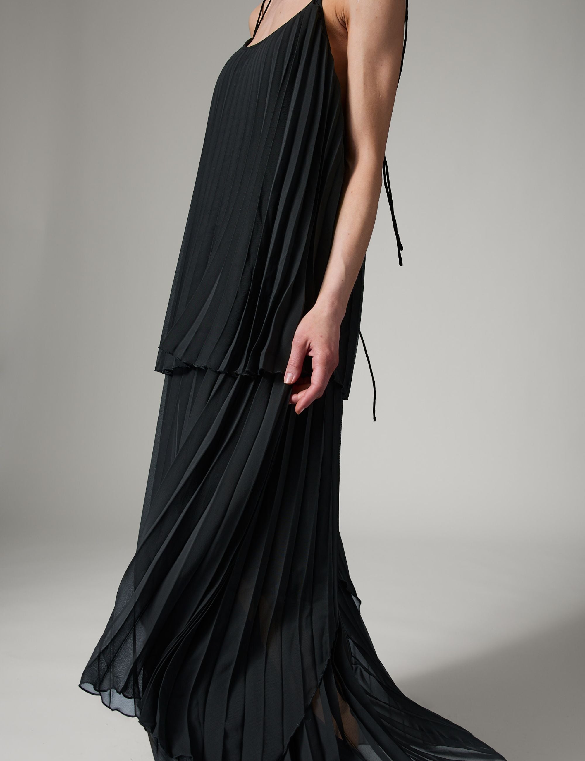 DAY Birger ét Mikkelsen Isaac - Chiffon Plisse Dress 190303 Black