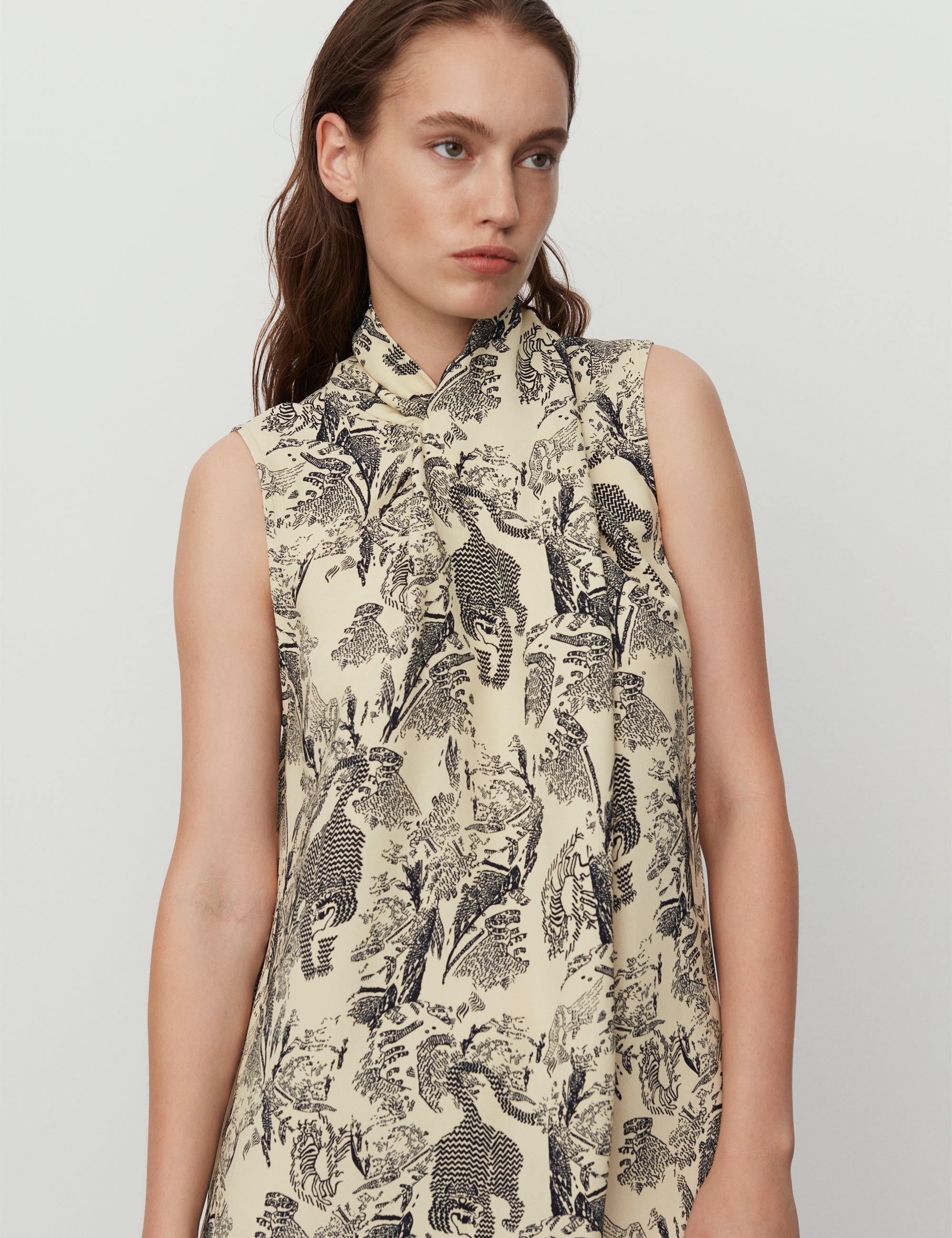 DAY Birger ét Mikkelsen Jett - Heritage Tiger Dress 500063 HERITAGE TIGER