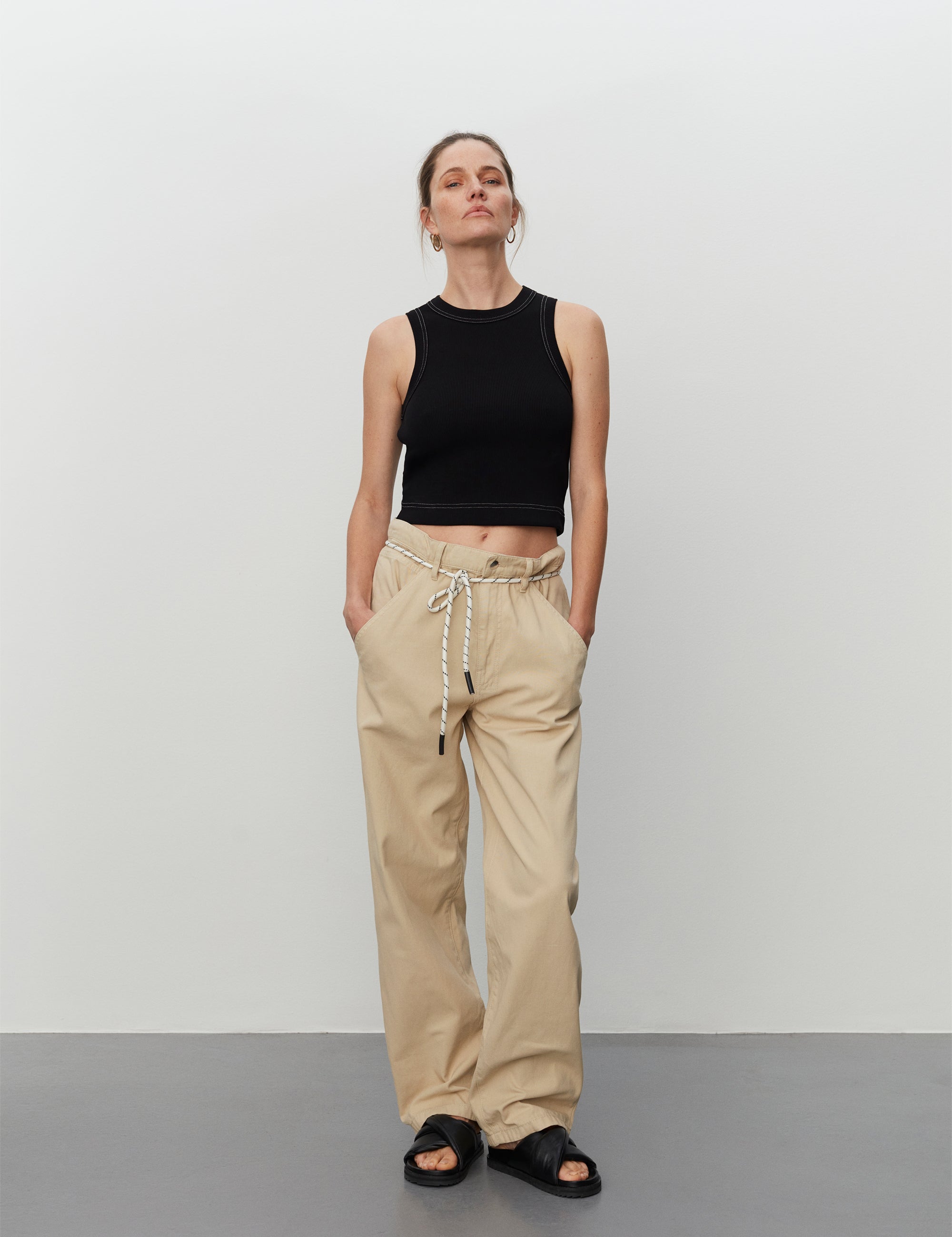 DAY Birger ét Mikkelsen Kuno - Canvas Twill Pants 151216 Pale Khaki