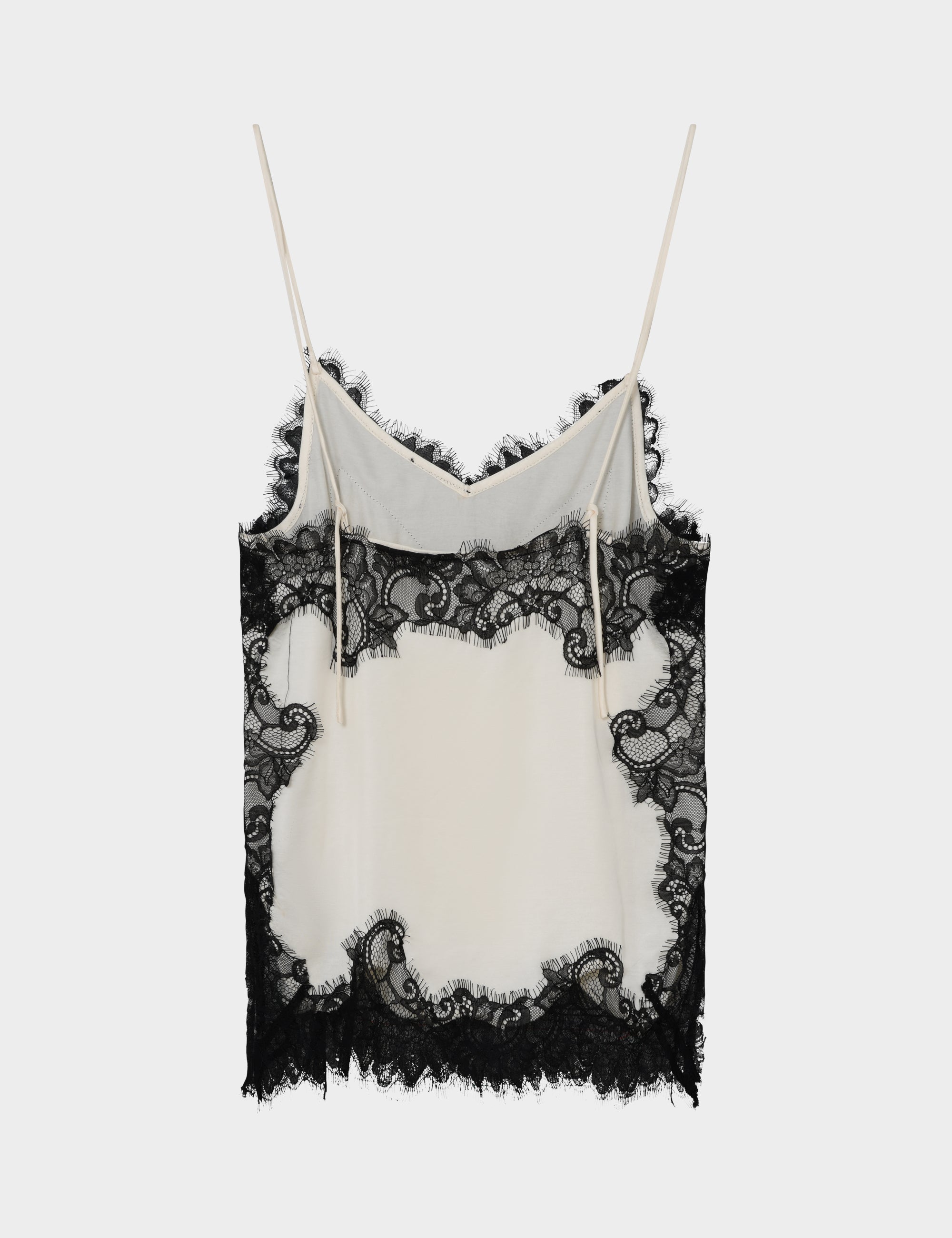 DAY Birger ét Mikkelsen Lacey - Fluid Viscose Top 110104 Vanilla Ice