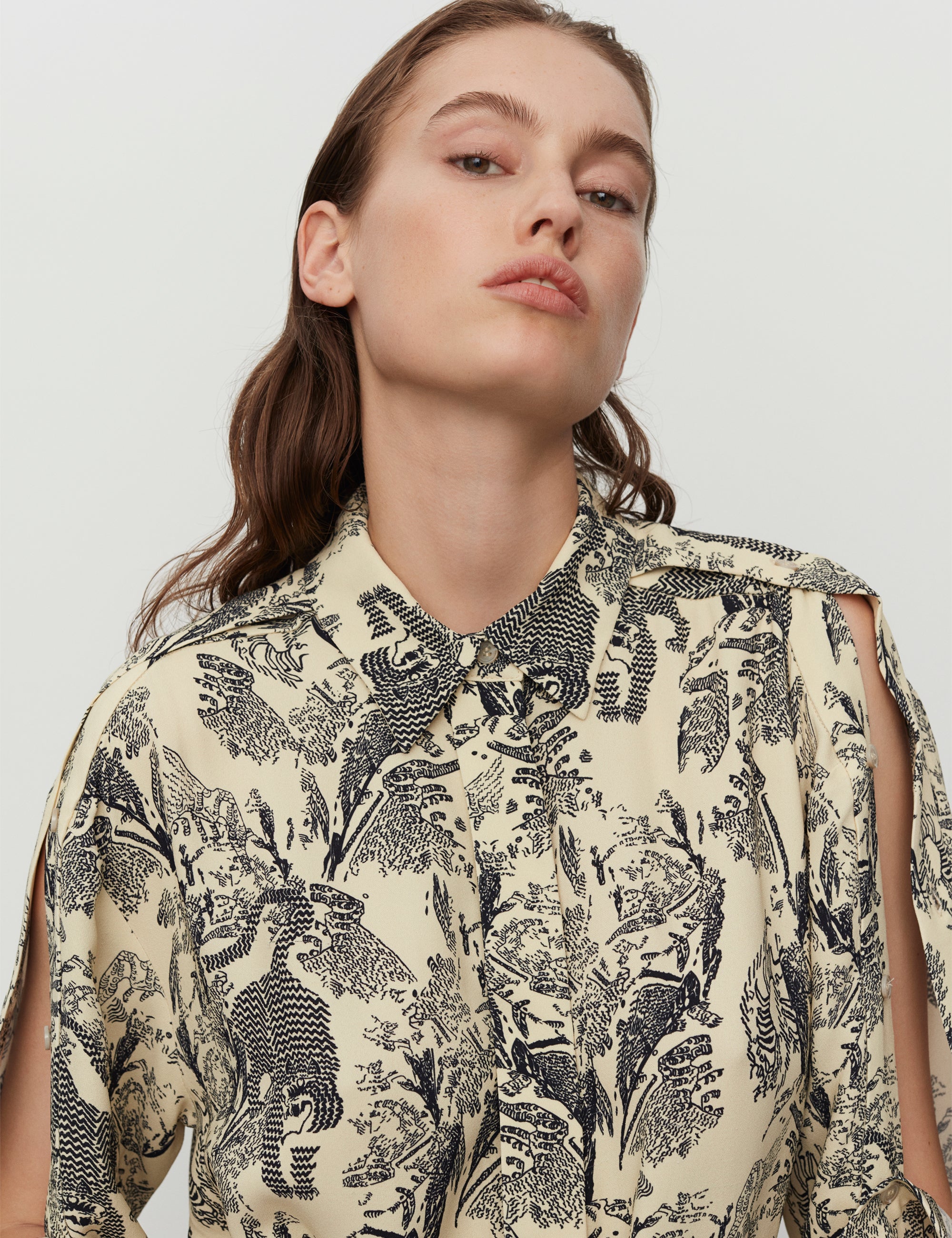 DAY Birger ét Mikkelsen Lamara - Heritage Tiger Dress 500063 HERITAGE TIGER