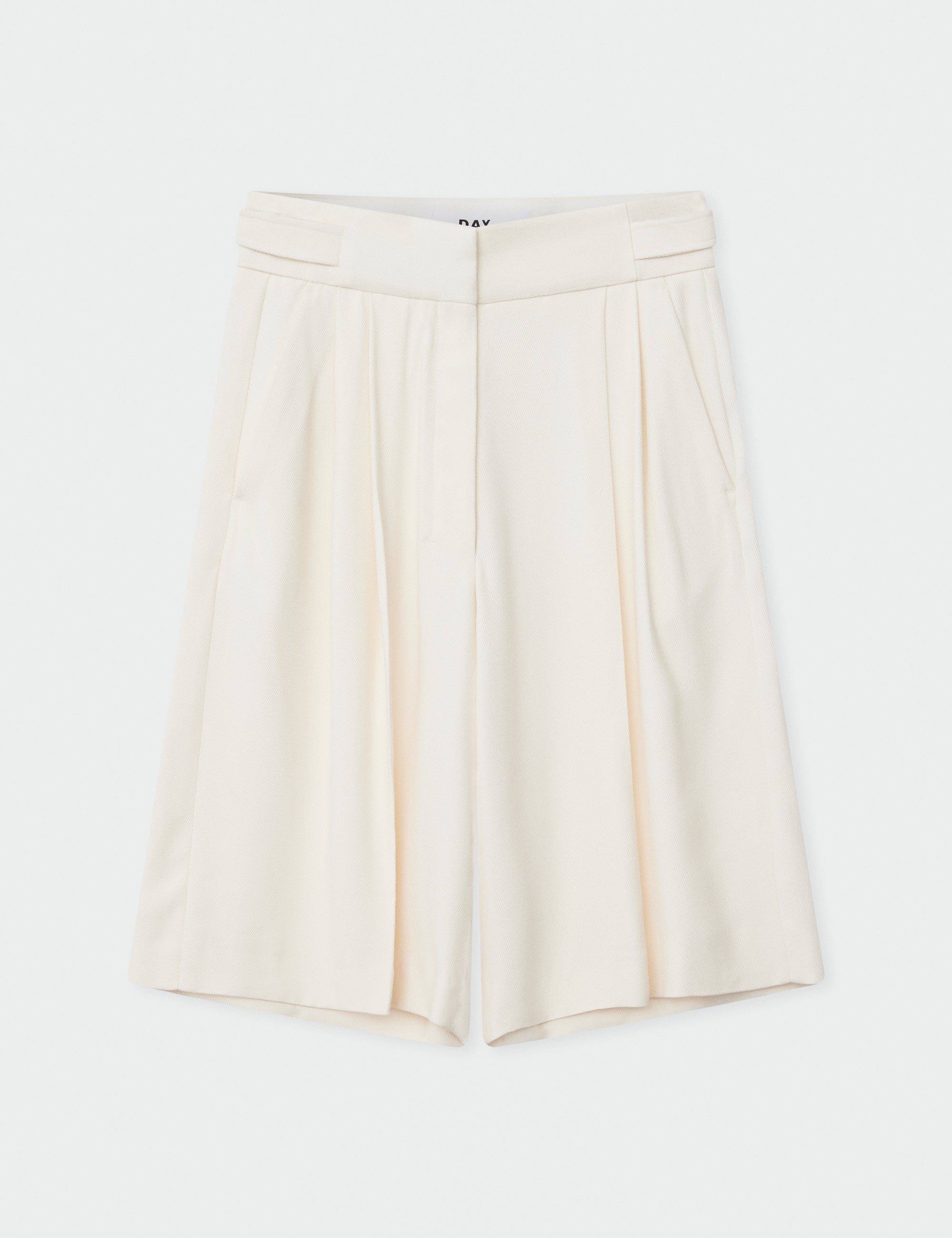 DAY Birger ét Mikkelsen Lcann - Viscose Twill Shorts 110507 WINTER WHITE