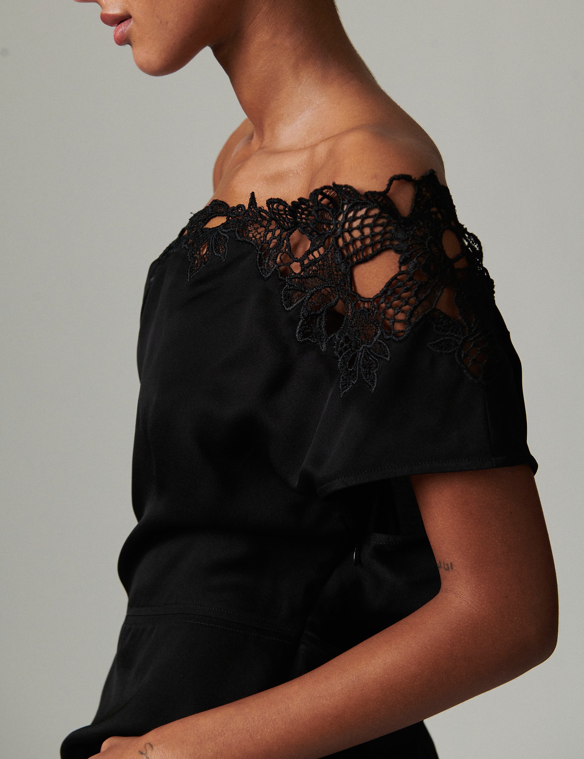 DAY Birger ét Mikkelsen Lesto - Matte Crepe Shirts & Blouses 190303 Black