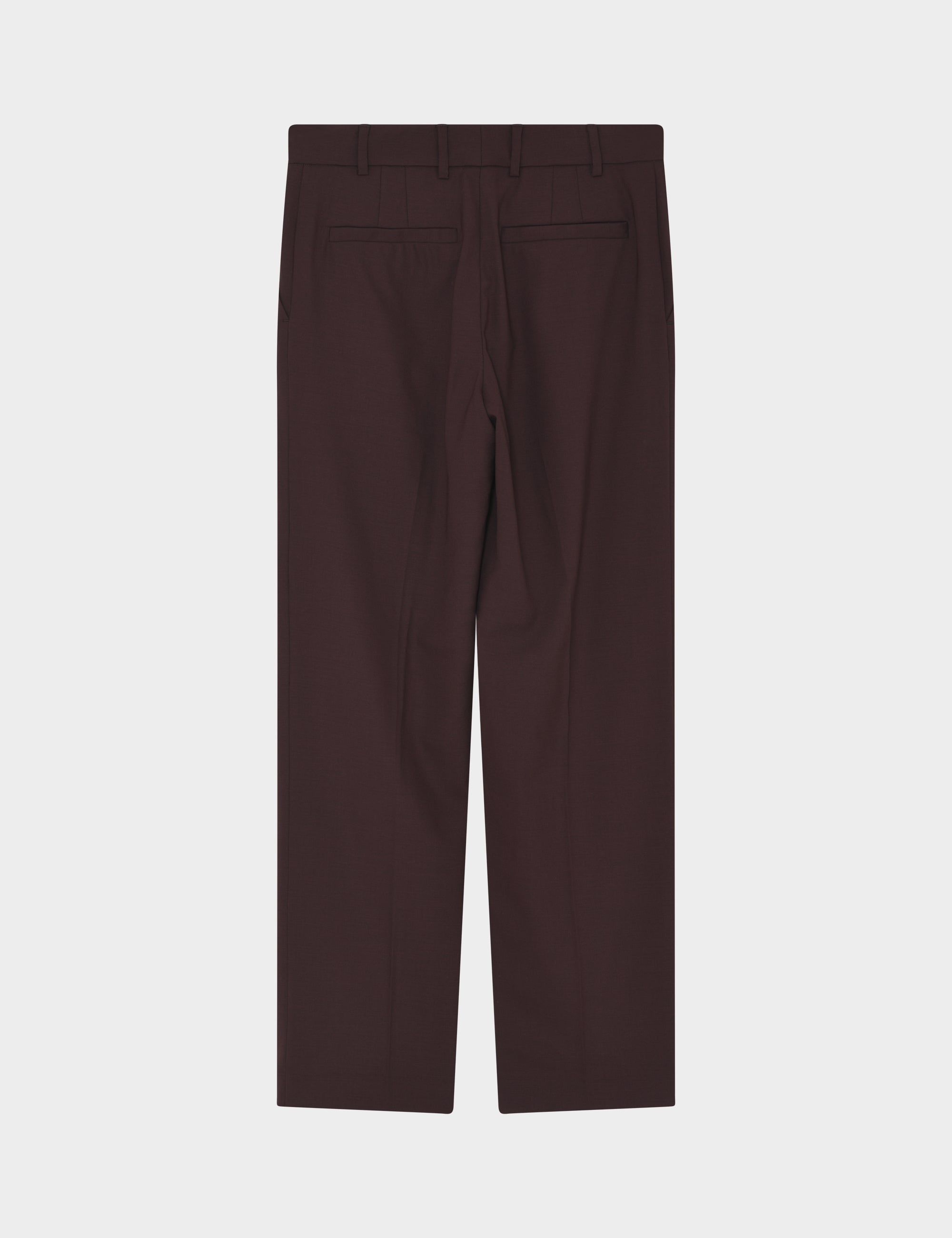 DAY Birger ét Mikkelsen Liliane - Light Wool Blend Pants 191110 CHOCOLATE PLUM