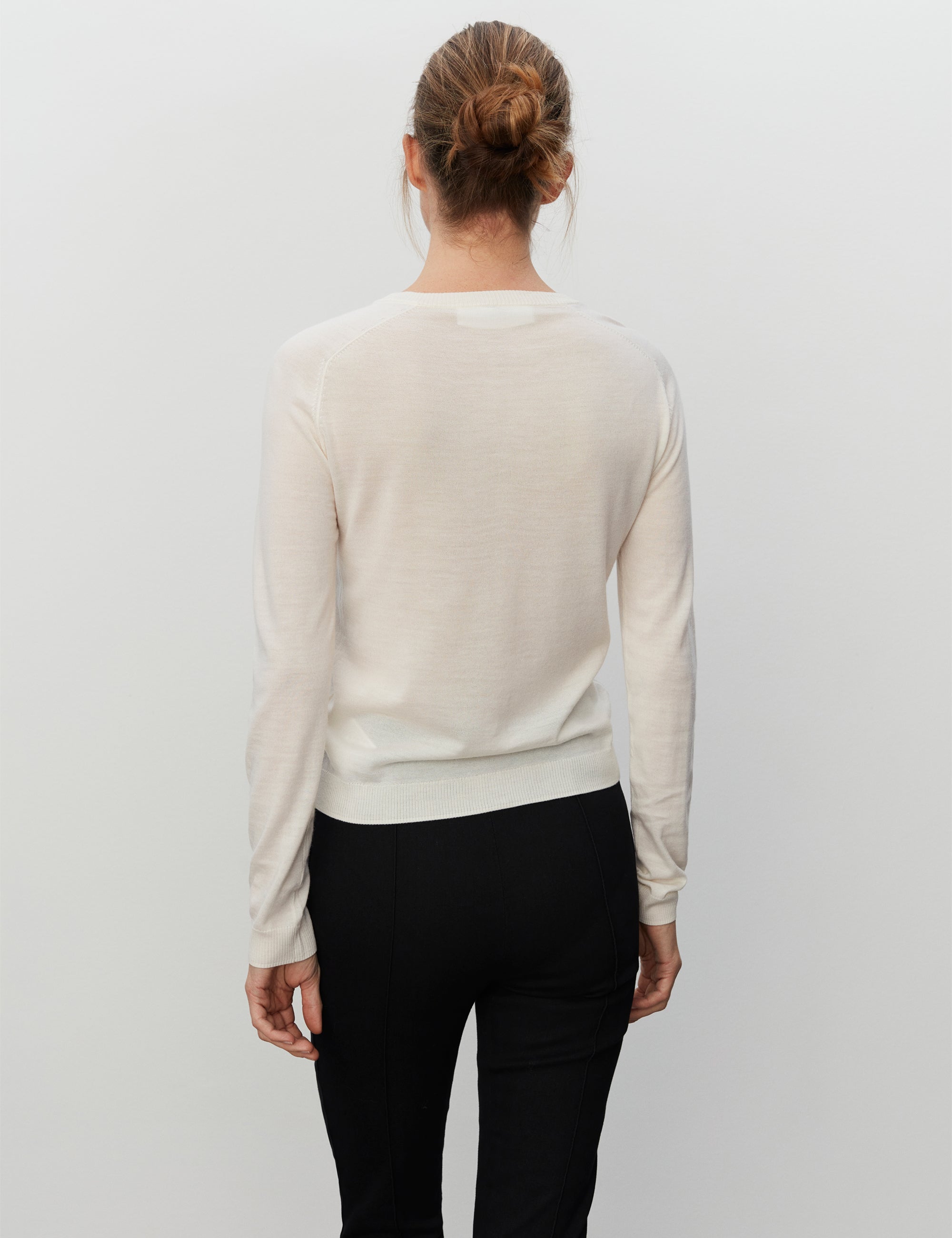 DAY Birger ét Mikkelsen Luna - Daily Elements Cardigan 01002 Ivory Shade