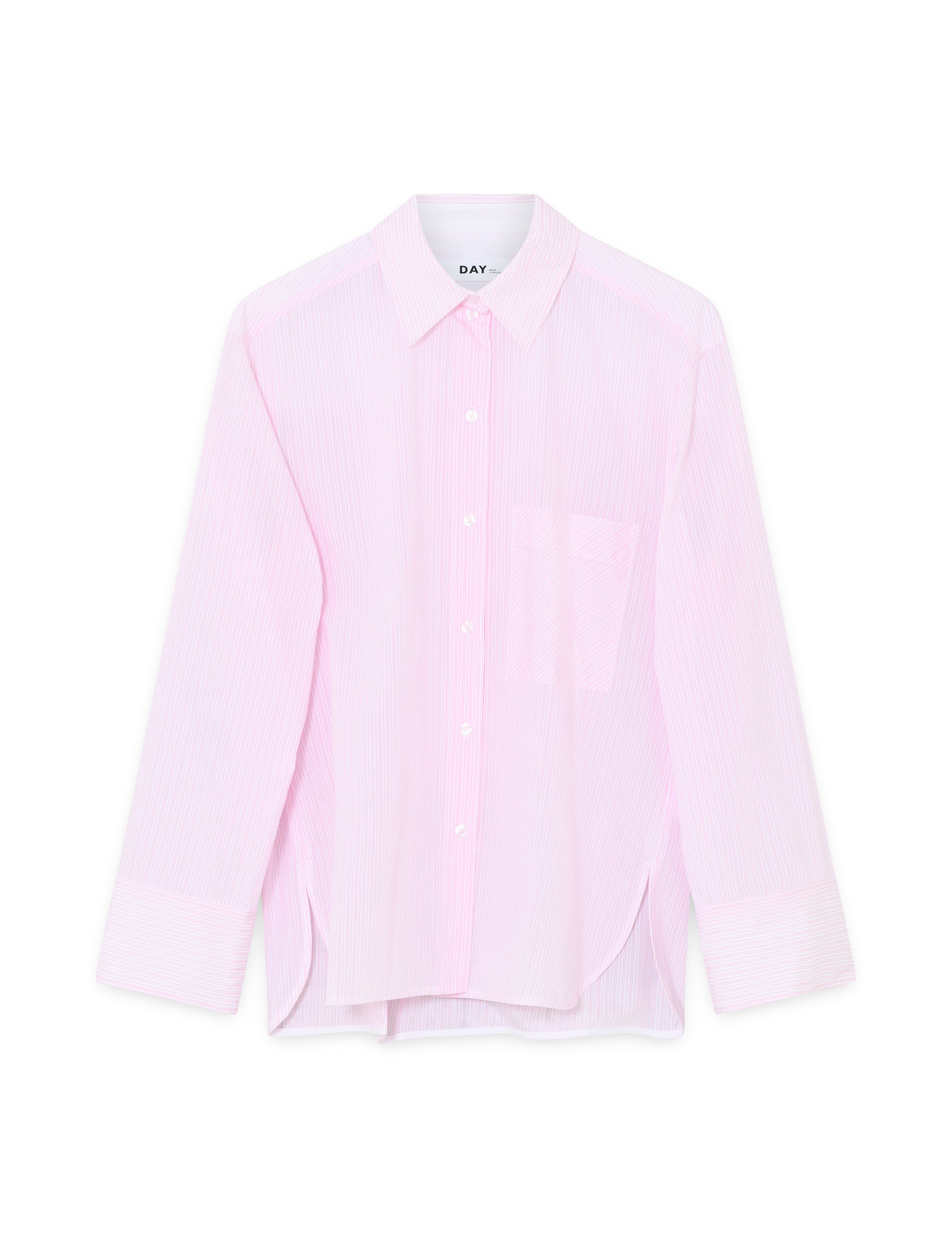 DAY Birger ét Mikkelsen Mac - Classic Stripe RD Shirts & Blouses 132801 Pink-a-boo