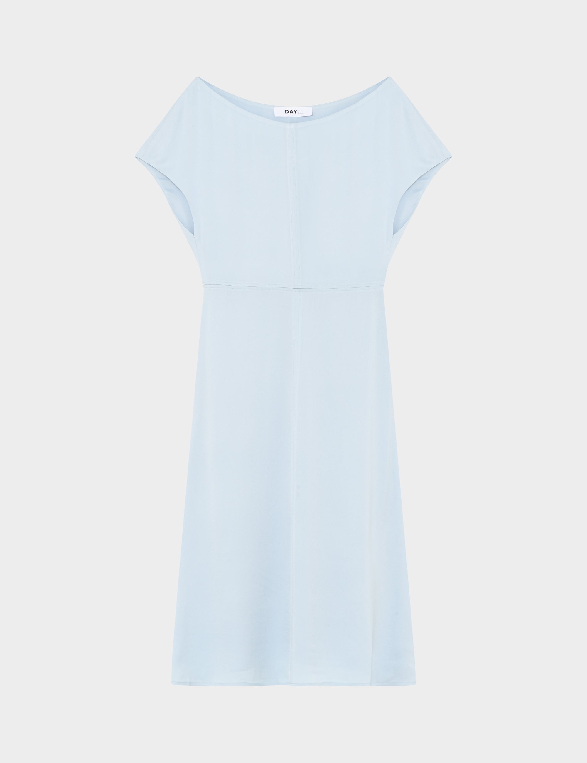 DAY Birger ét Mikkelsen Mara - Matte Crepe Dress 144115 CASHMERE BLUE