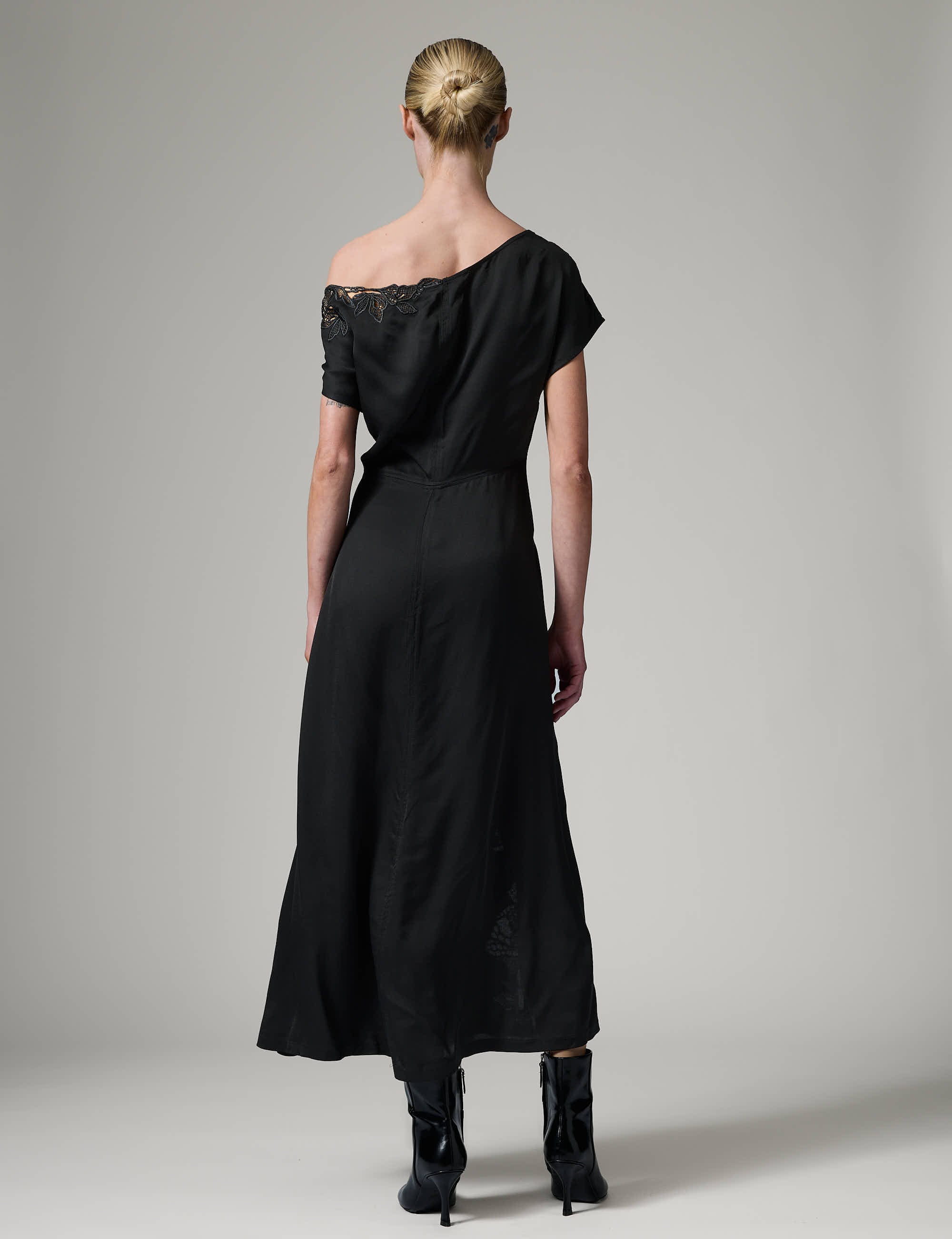 DAY Birger ét Mikkelsen Mary - Matte Crepe Dress 190303 Black