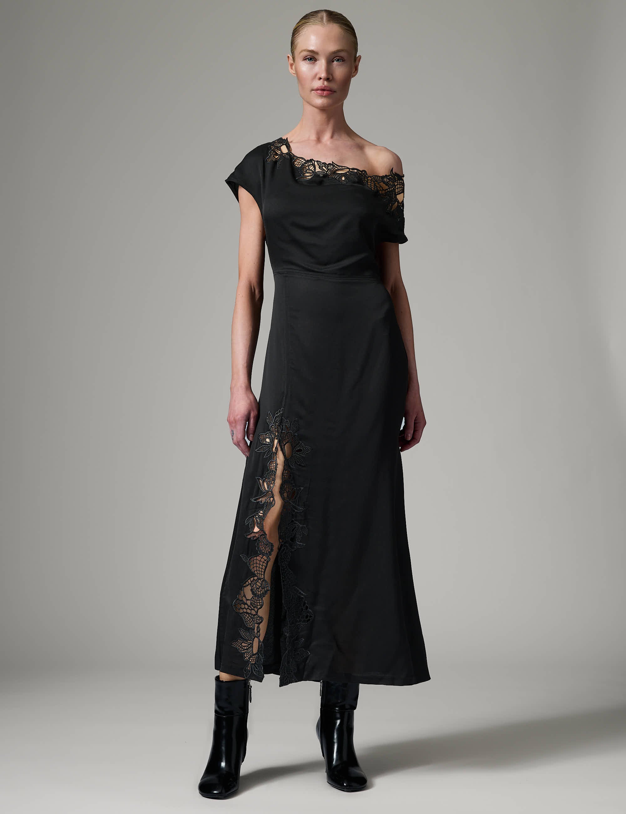DAY Birger ét Mikkelsen Mary - Matte Crepe Dress 190303 Black