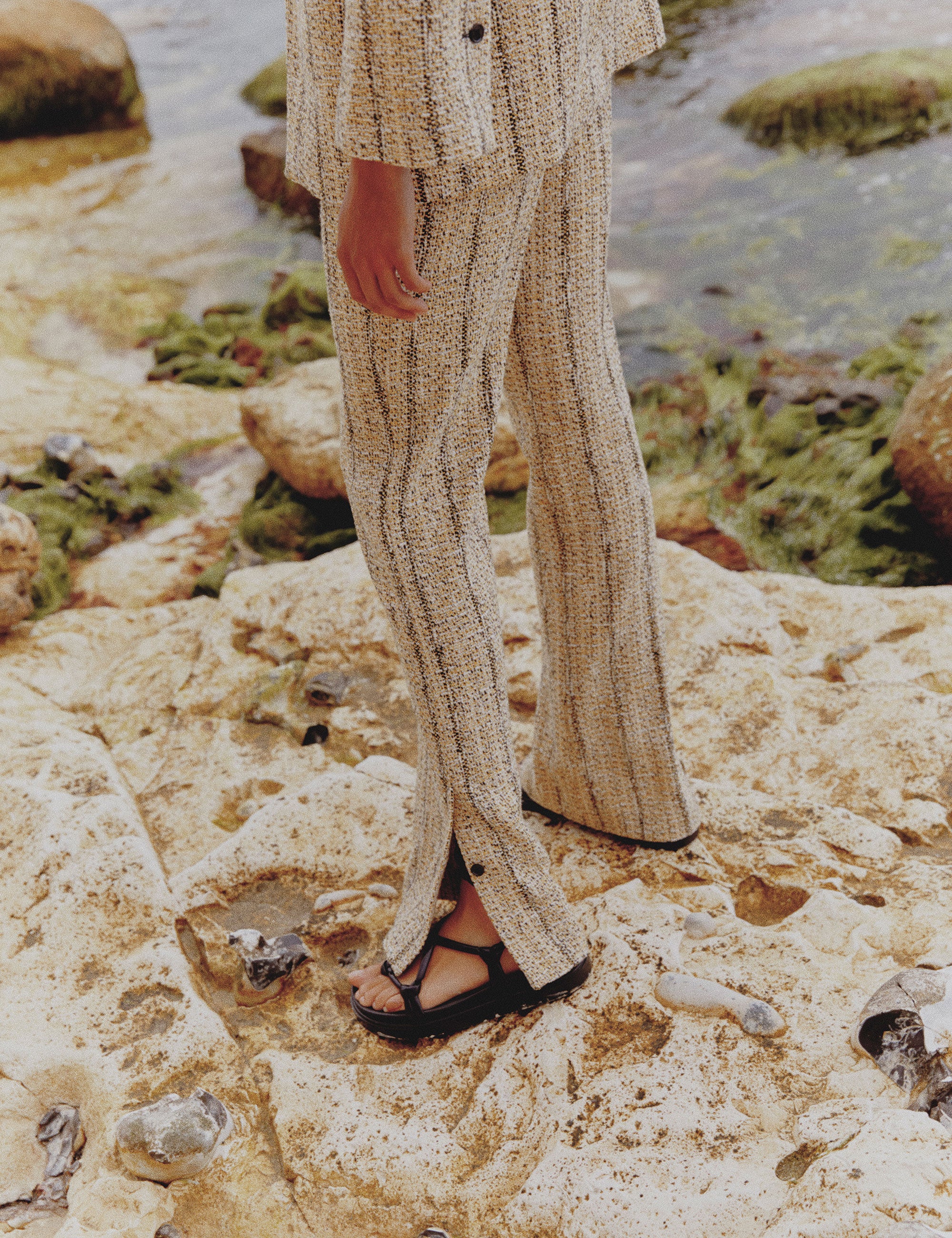 DAY Birger ét Mikkelsen Milo - Bohemian Bouclé Pants 190303 Black