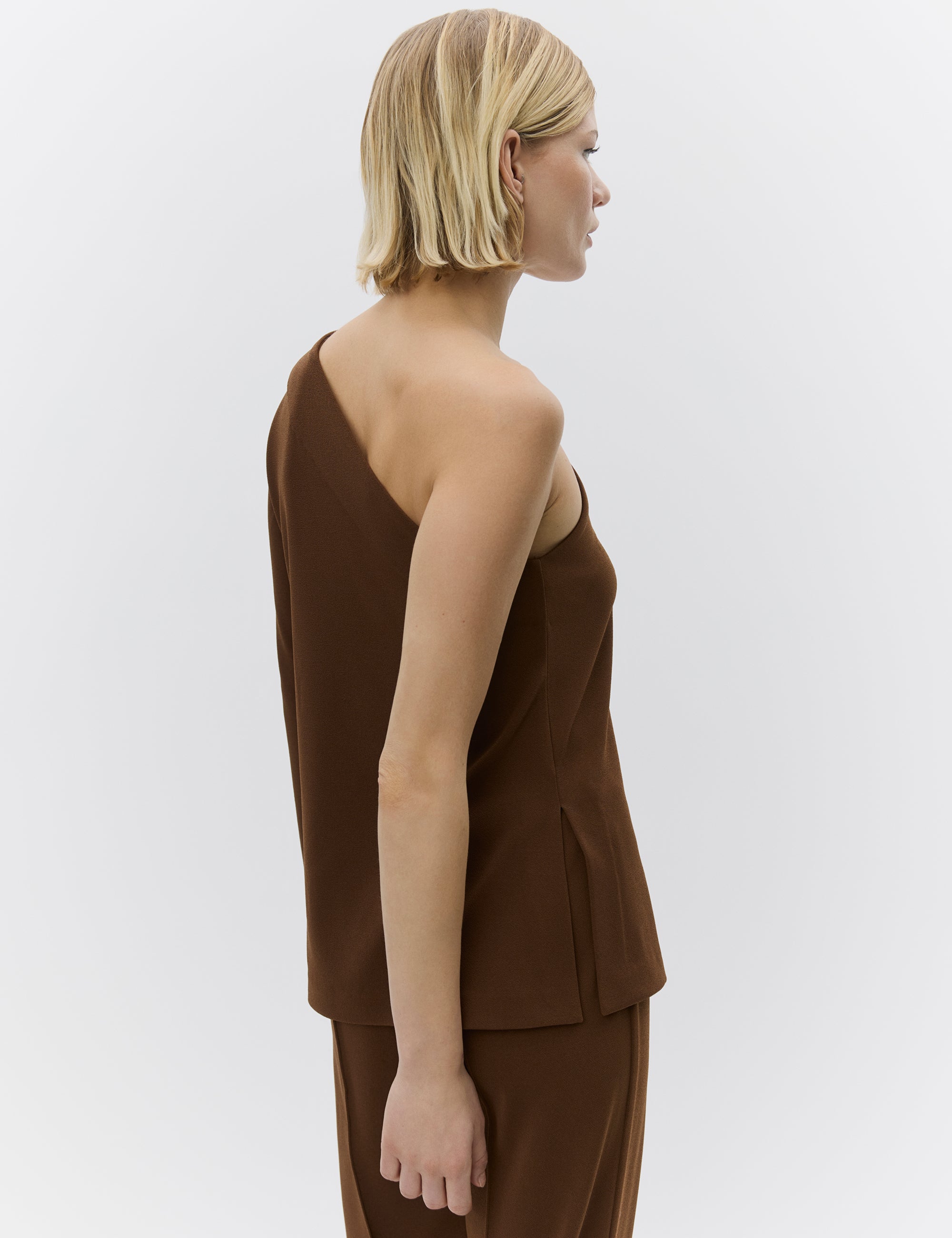 DAY Birger ét Mikkelsen Monique - All Day Jersey Shirts & Blouses 191218 POTTING SOIL