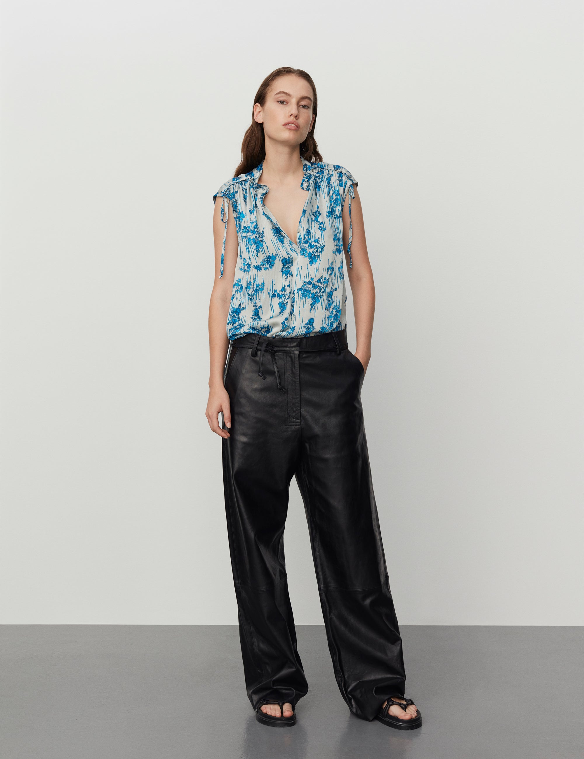 DAY Birger ét Mikkelsen Nico - Floral Elements Tops & T-Shirts 500065 FLORAL ELEMENTS