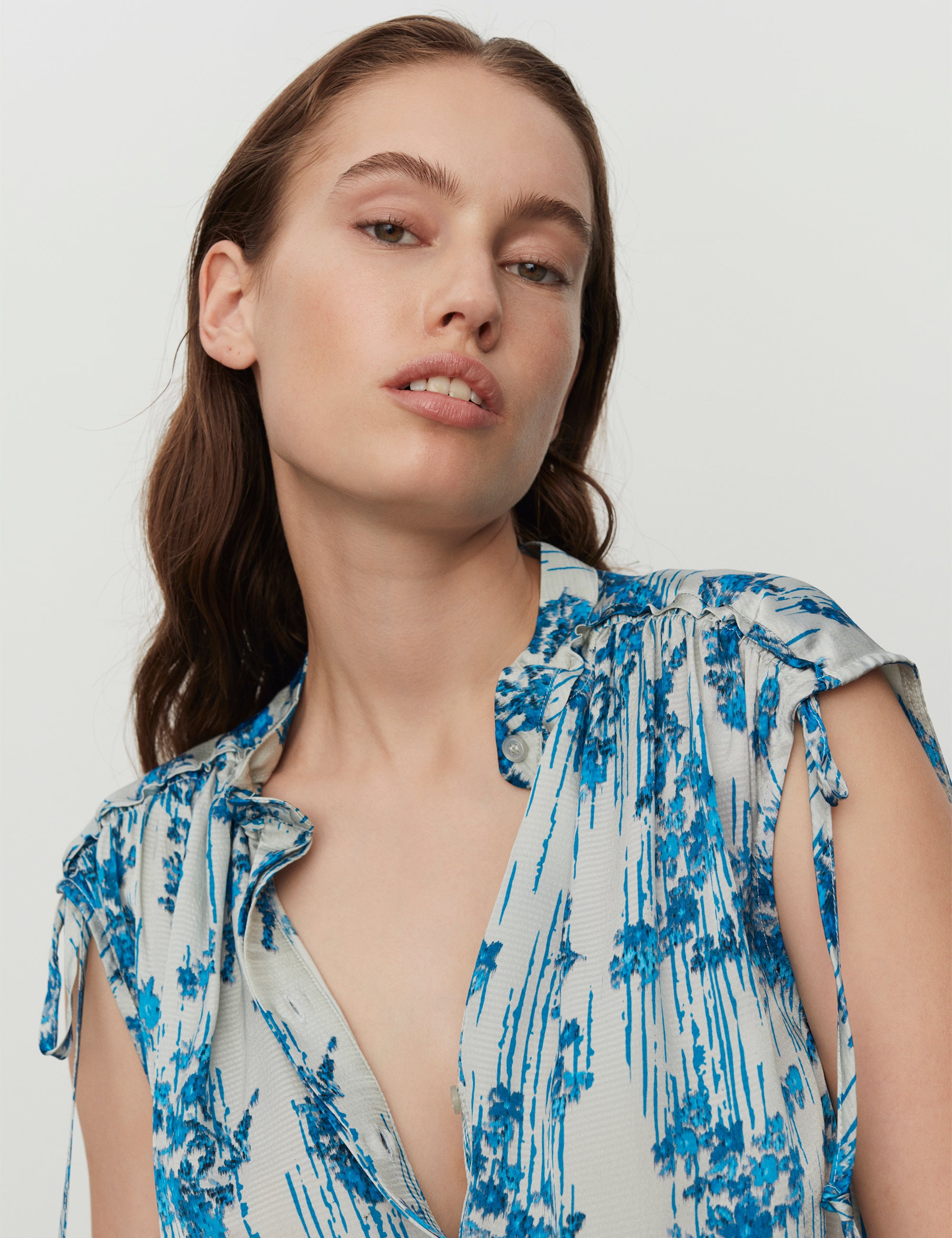DAY Birger ét Mikkelsen Nico - Floral Elements Tops & T-Shirts 500065 FLORAL ELEMENTS