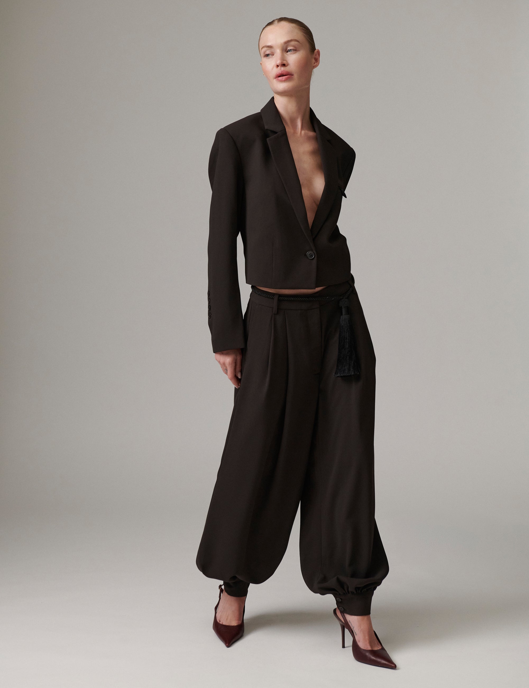 DAY Birger ét Mikkelsen Oda - Classic Gabardine - Pants Pants 191018 Ganache