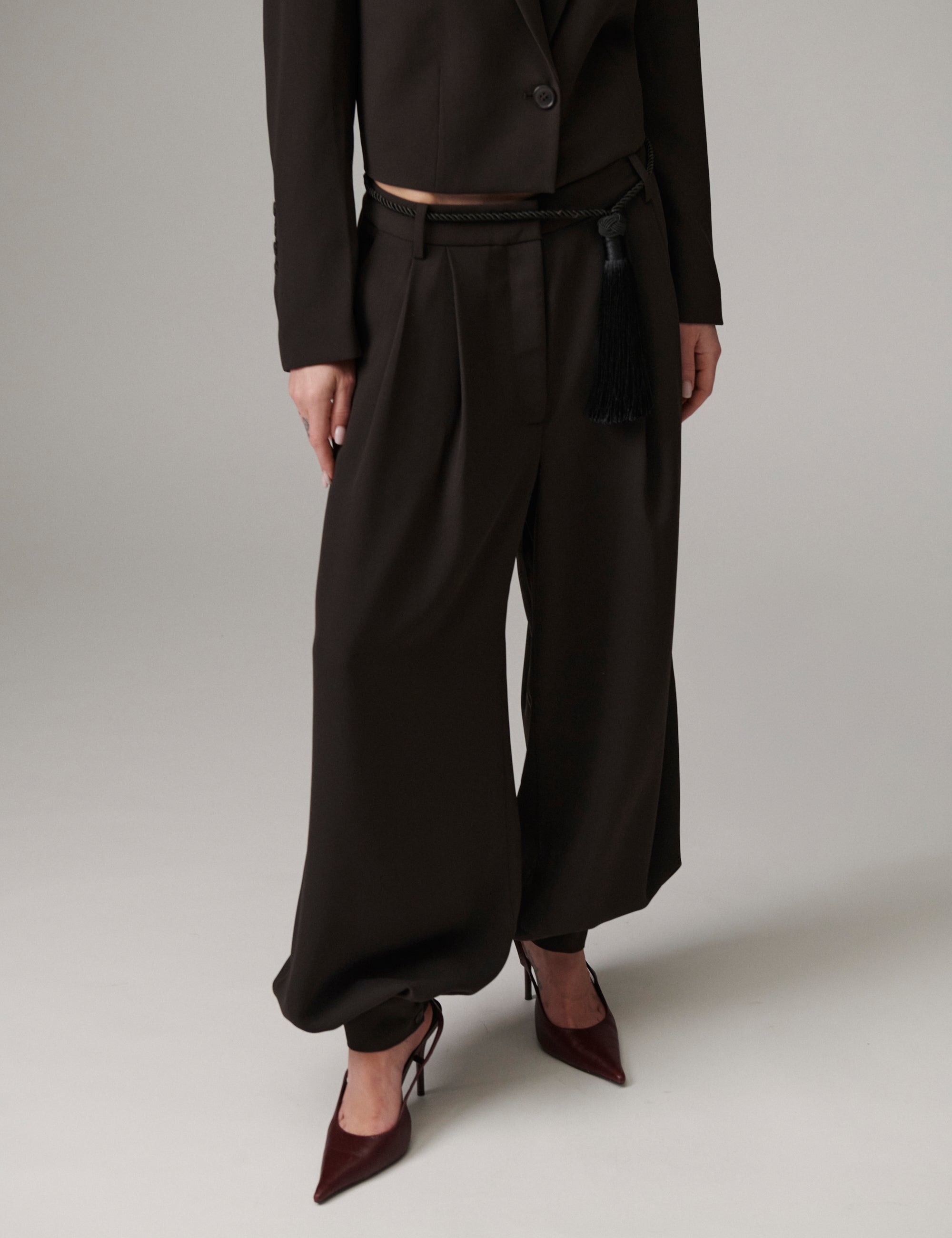 DAY Birger ét Mikkelsen Oda - Classic Gabardine - Pants Pants 191018 Ganache