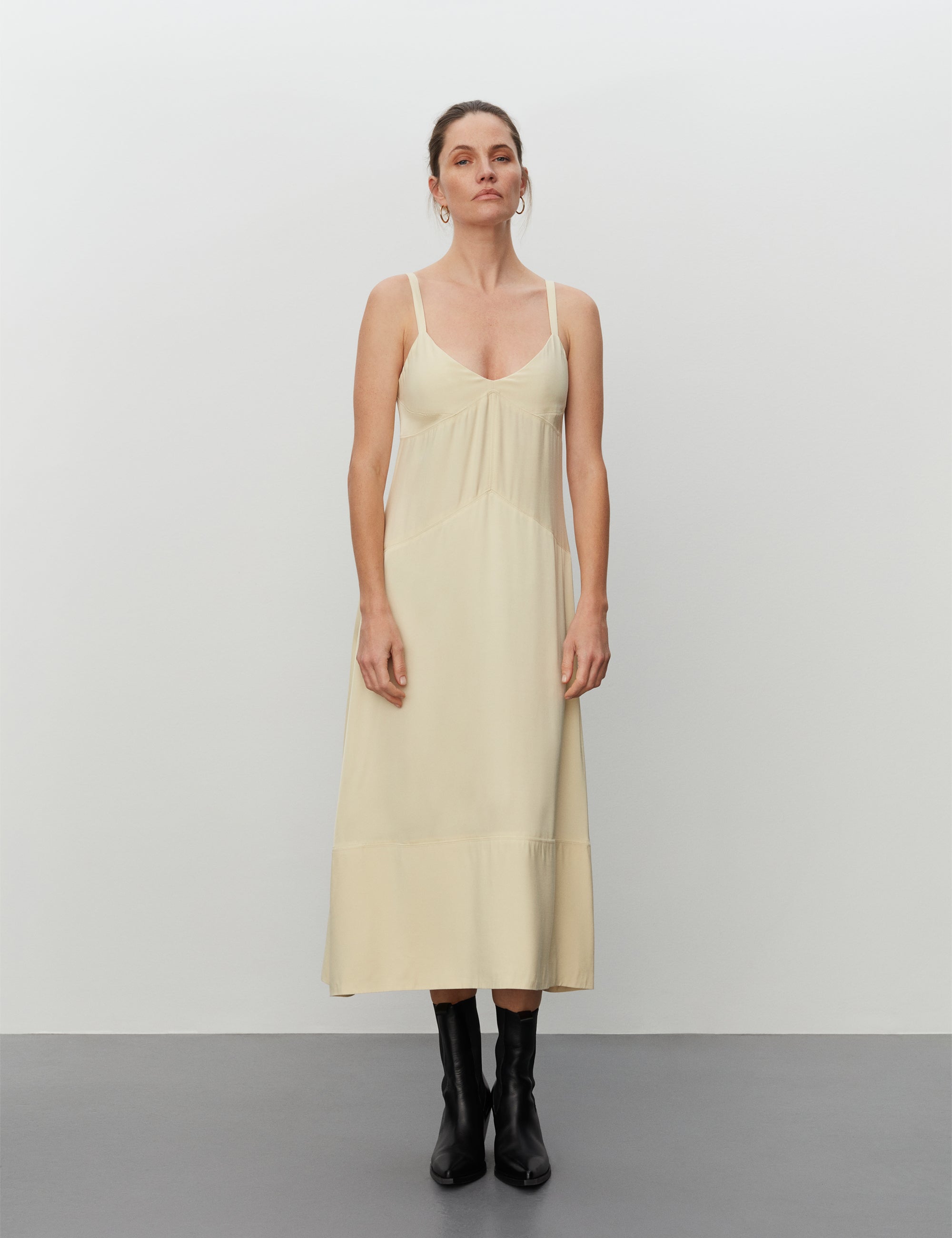 DAY Birger ét Mikkelsen Page - Fluid Viscose Dress 130513 FROZEN DEW