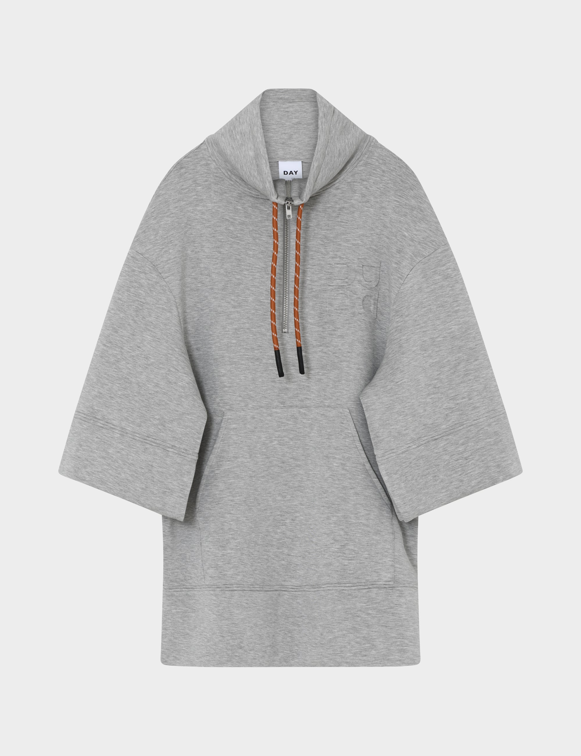 DAY Birger ét Mikkelsen Perry - Scuba Cardigan 500056 GREY MELANGE