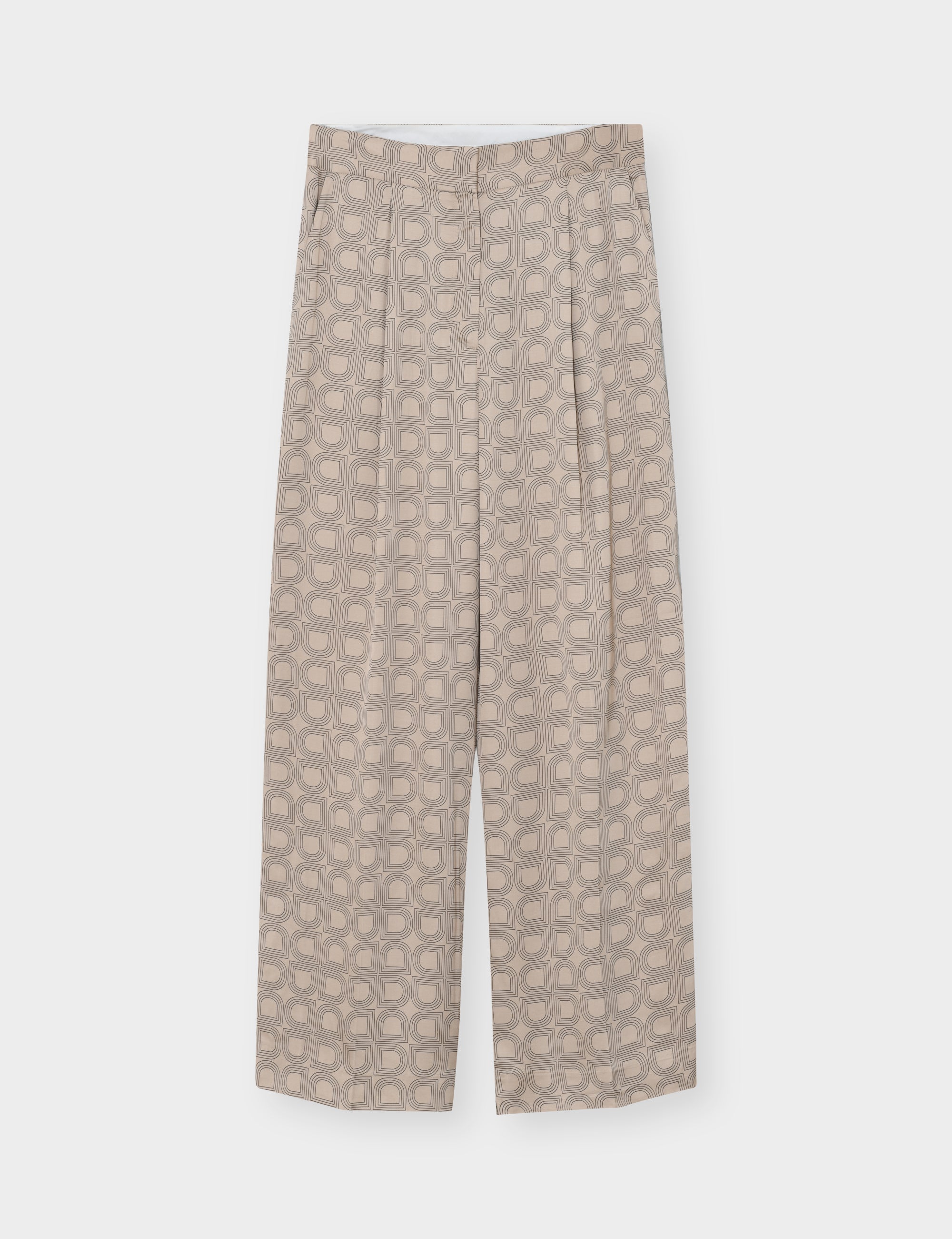 DAY Birger ét Mikkelsen Phoebe - Fluid Viscose - Pants Pants 151304 HUMUS