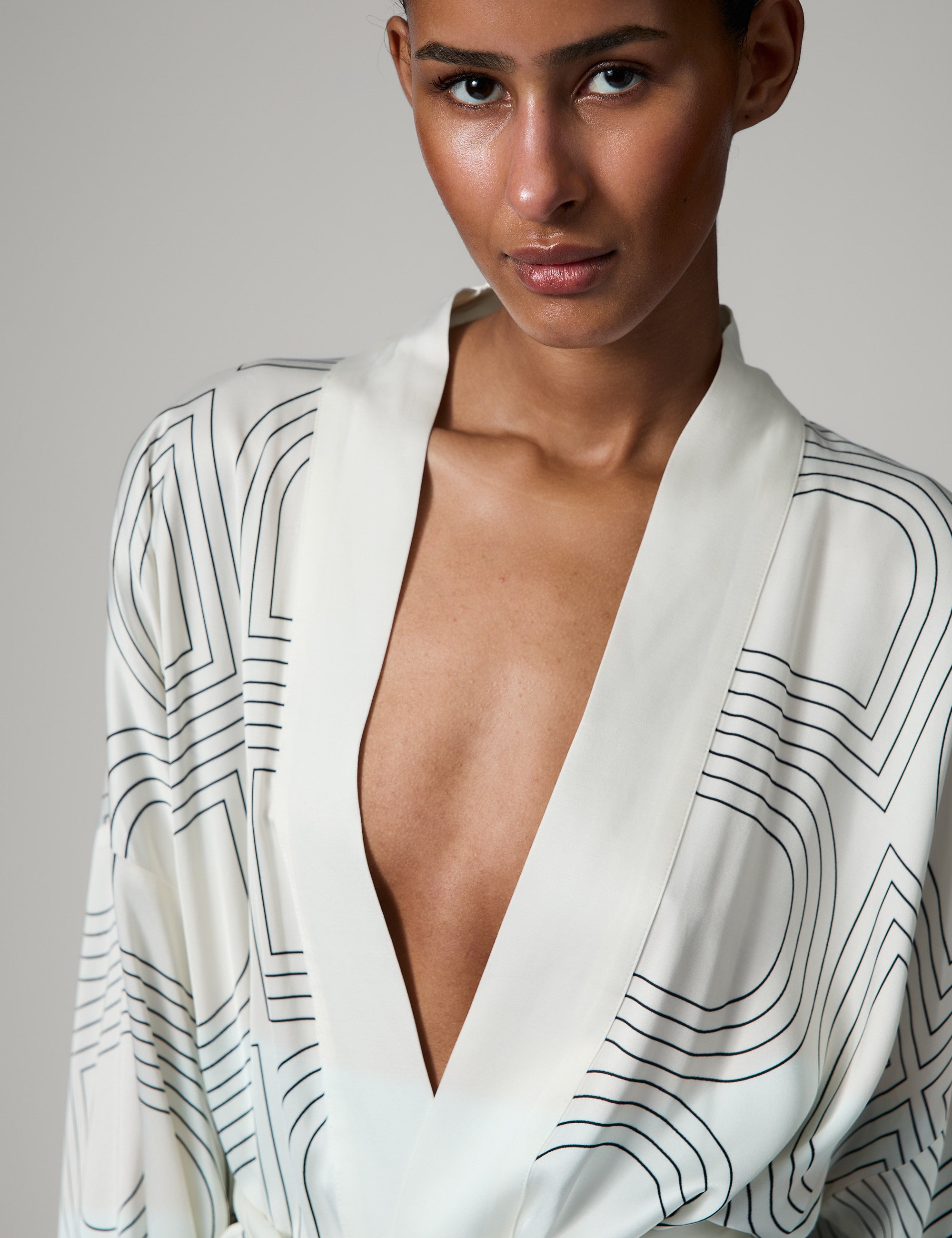 DAY Birger ét Mikkelsen Rani- Fluid Viscose Tunic 110605 Jet Stream