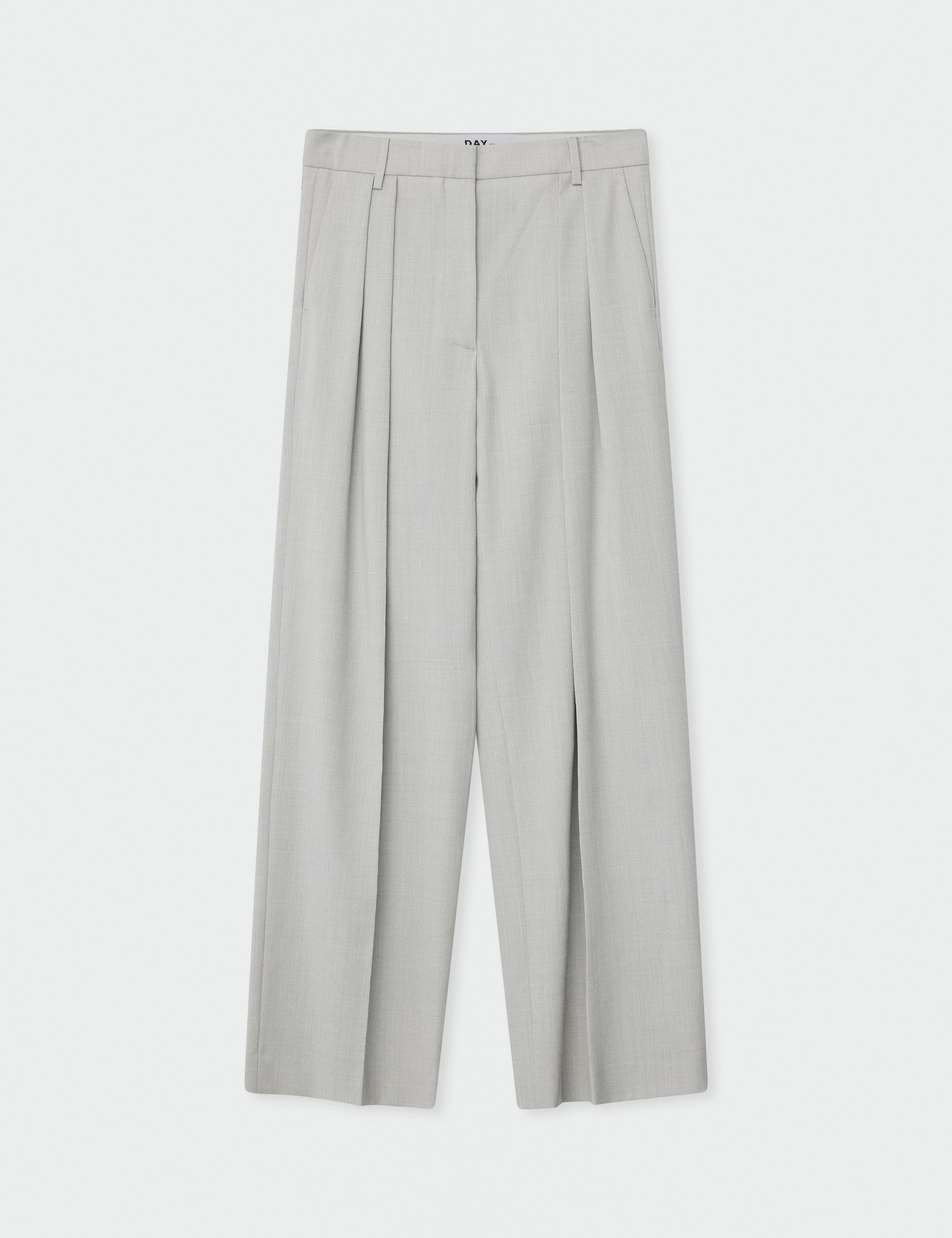 DAY Birger ét Mikkelsen Samuel - Classic Wool Blend Pants 500132 MISTY BLUE MELANGE