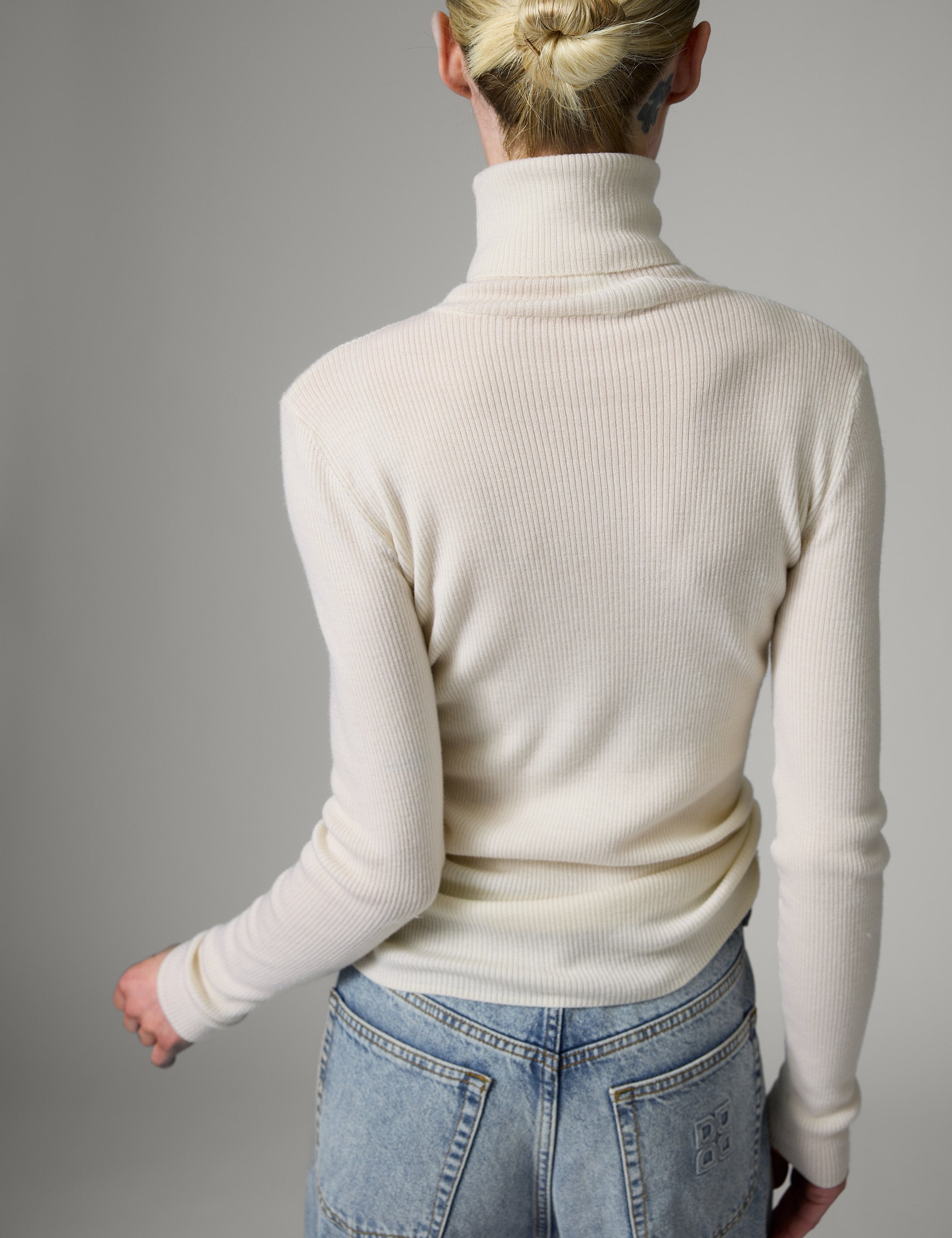 DAY Birger ét Mikkelsen Sierra - Daily Elements Pullover 01002 Ivory Shade