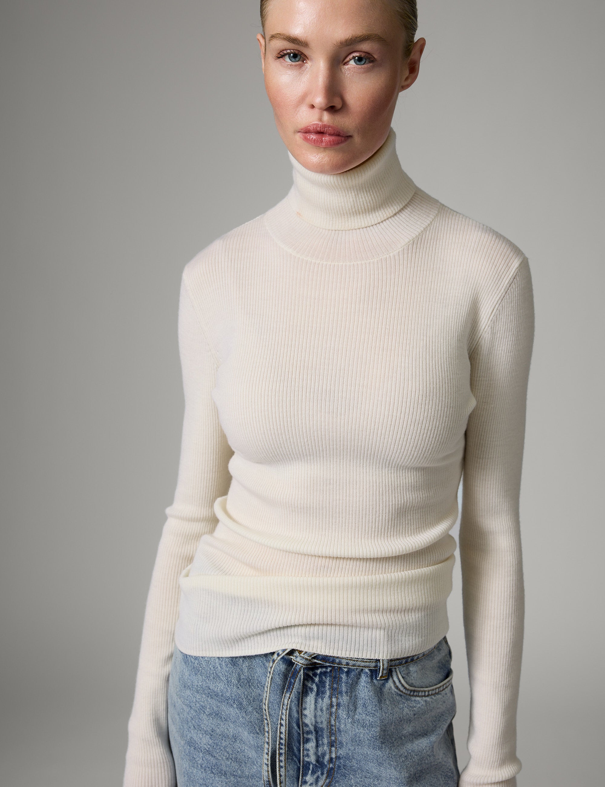 DAY Birger ét Mikkelsen Sierra - Daily Elements Pullover 01002 Ivory Shade