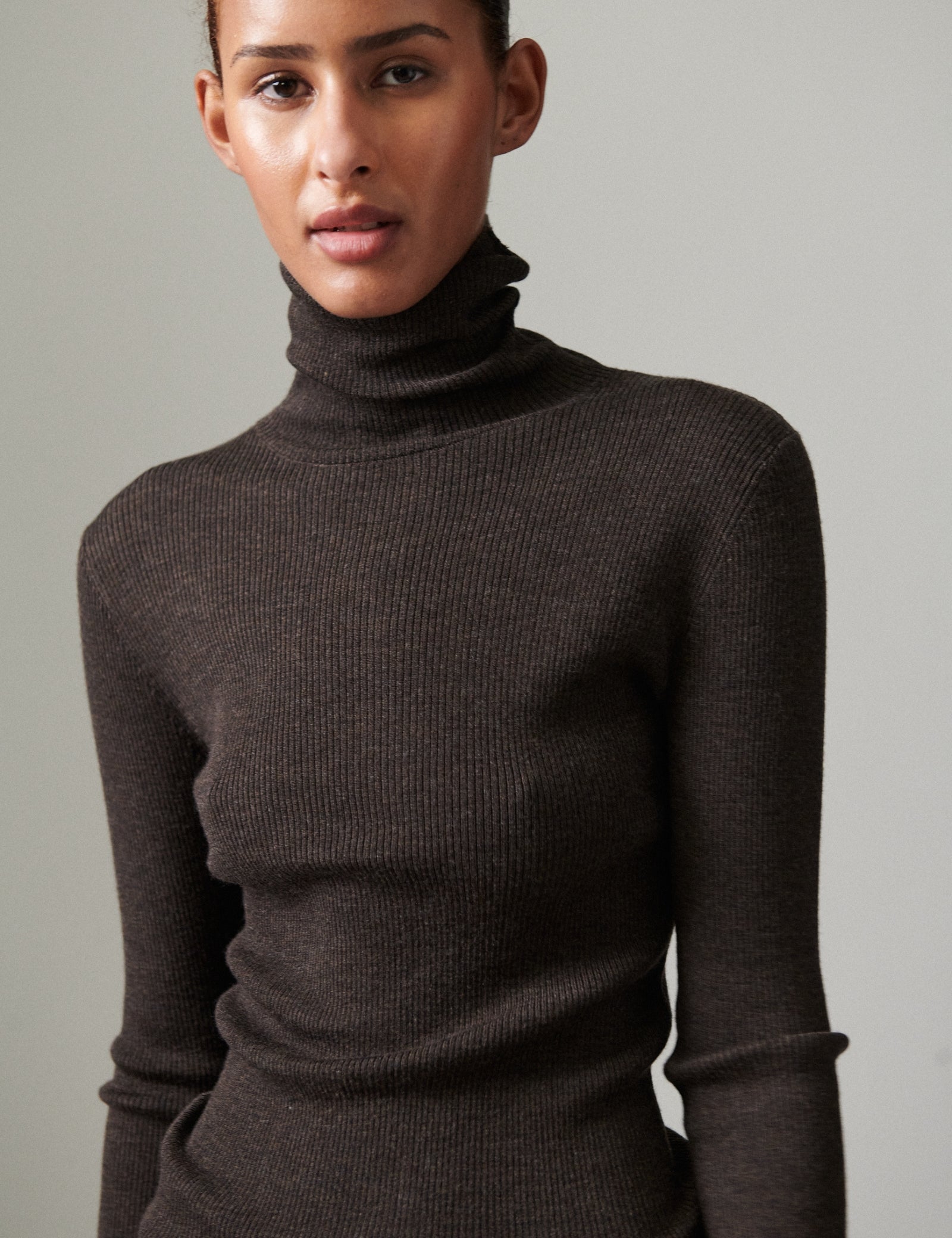 DAY Birger ét Mikkelsen Sierra - Daily Elements Tops & T-Shirts 191103 ESPRESSO