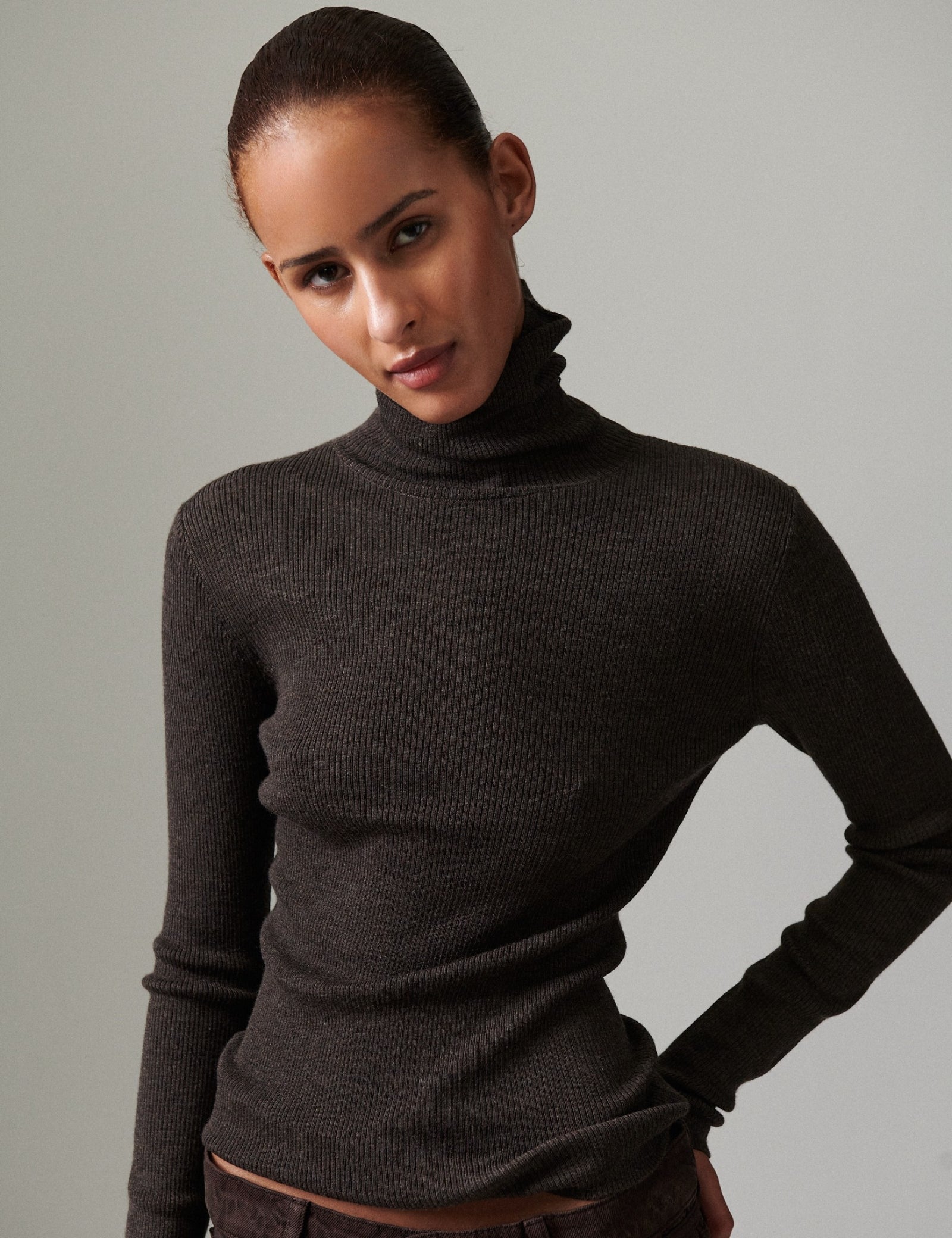 DAY Birger ét Mikkelsen Sierra - Daily Elements Tops & T-Shirts 500180 Expresso Melange